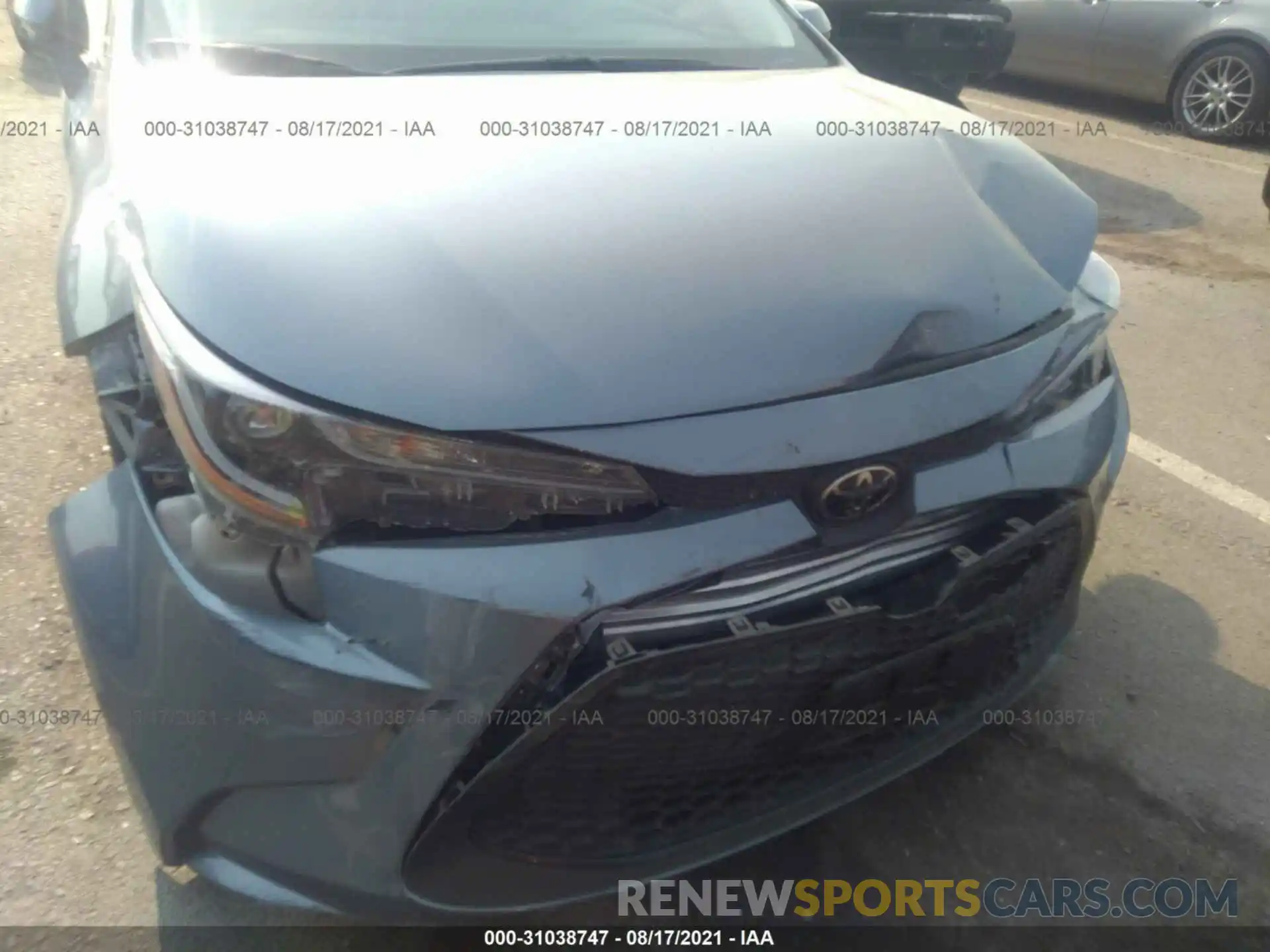 6 Photograph of a damaged car 5YFEPRAE9LP121541 TOYOTA COROLLA 2020