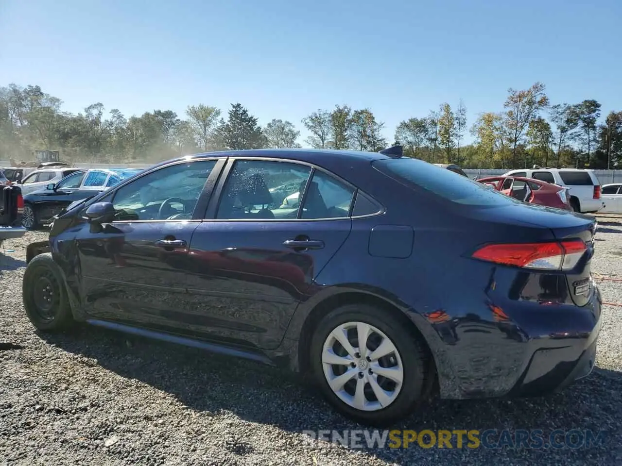 2 Photograph of a damaged car 5YFEPRAE9LP142485 TOYOTA COROLLA 2020