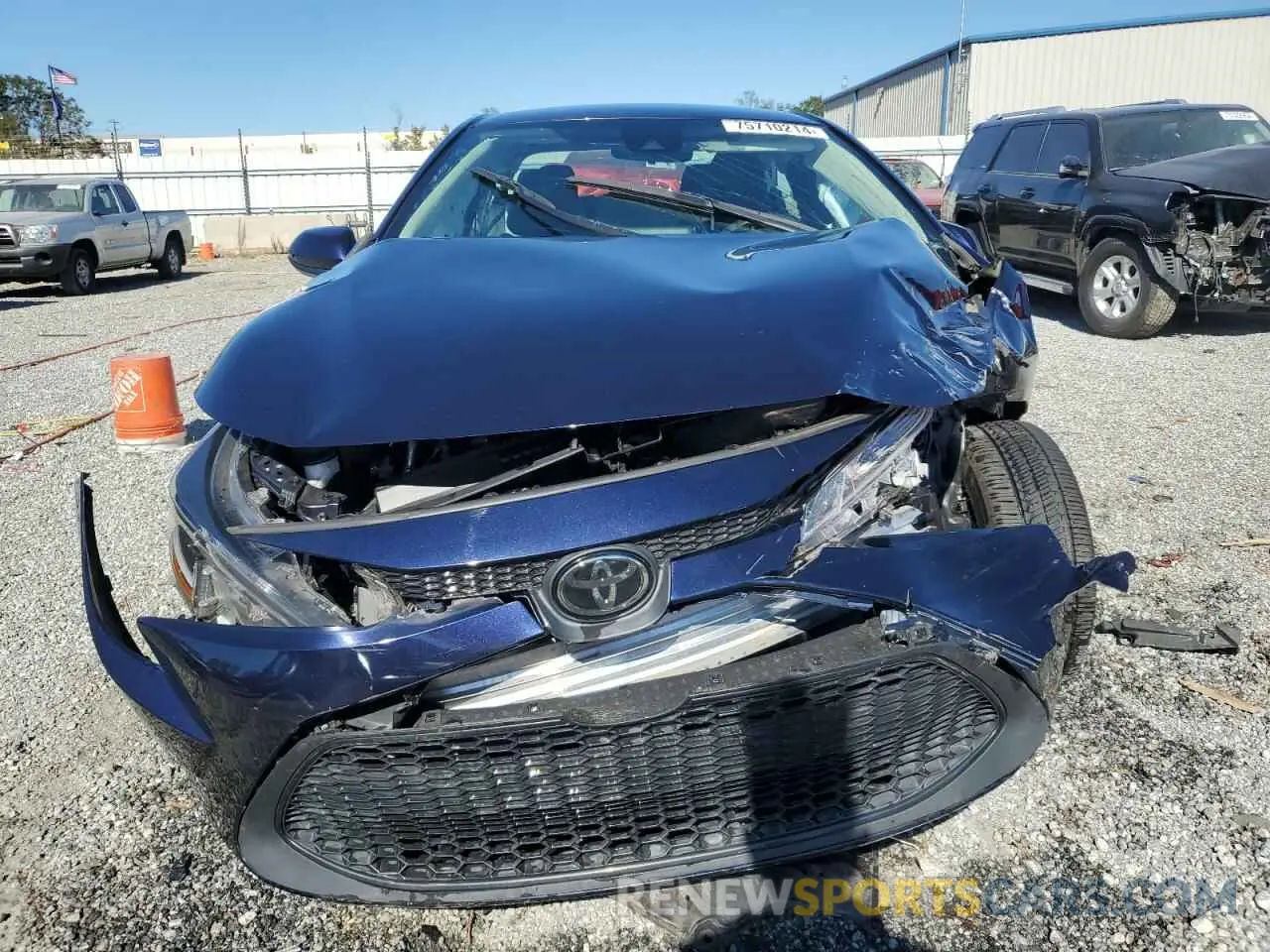 5 Photograph of a damaged car 5YFEPRAE9LP142485 TOYOTA COROLLA 2020