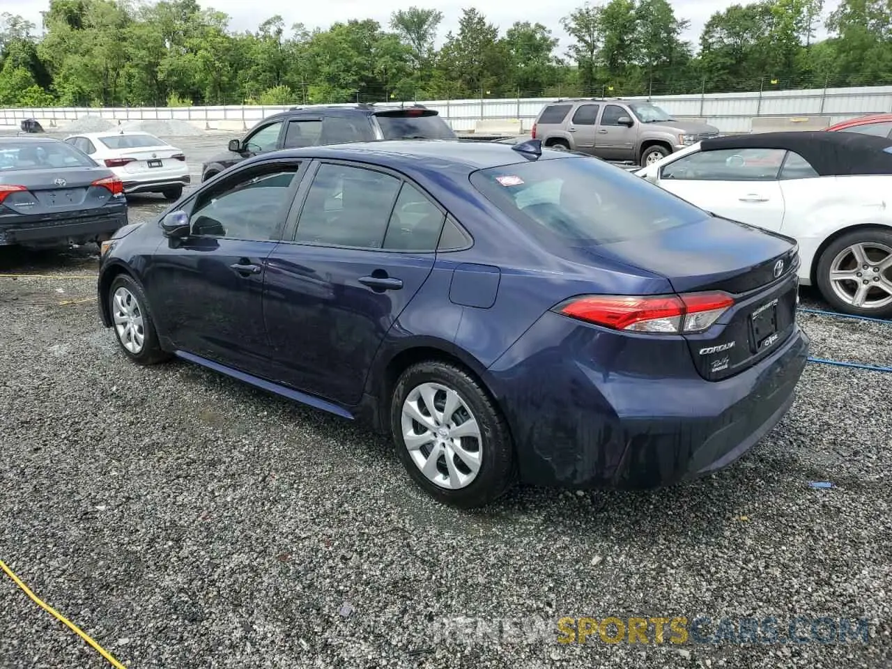 2 Photograph of a damaged car 5YFEPRAEXLP013364 TOYOTA COROLLA 2020