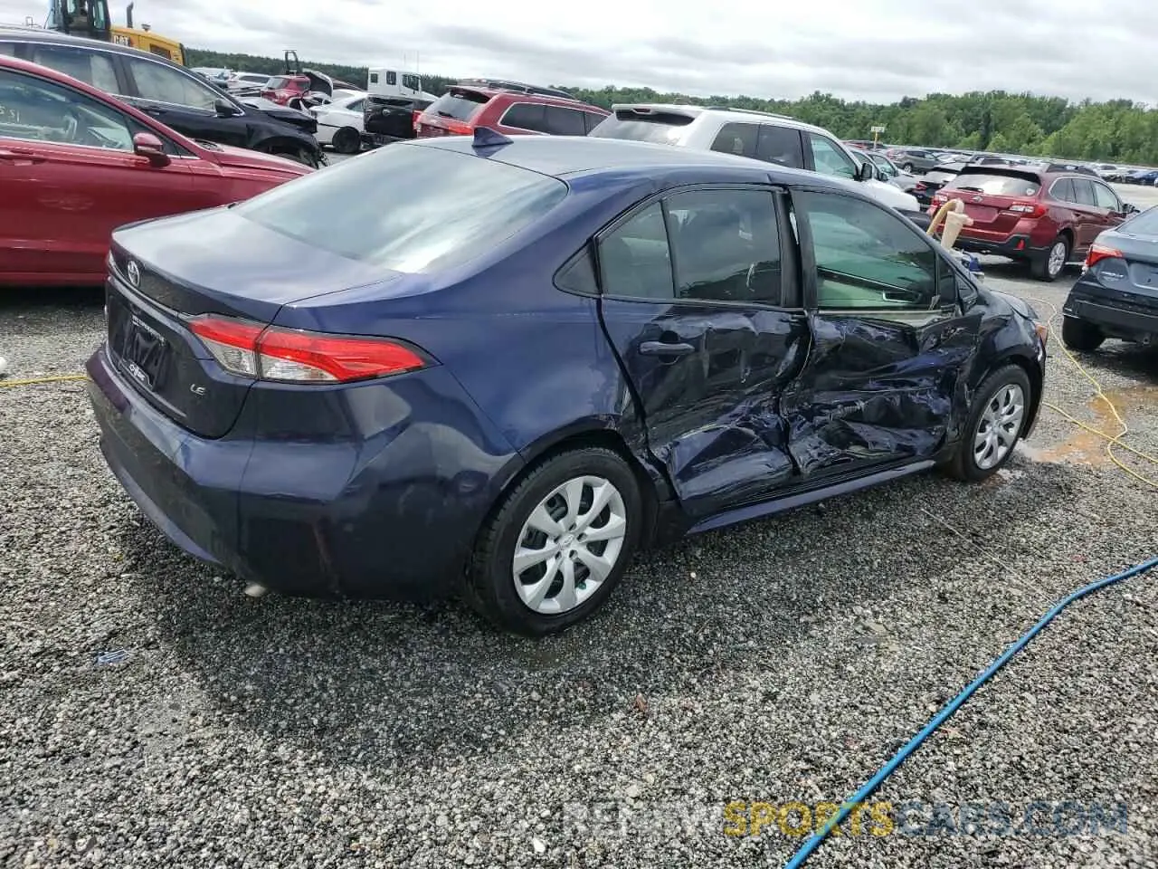 3 Photograph of a damaged car 5YFEPRAEXLP013364 TOYOTA COROLLA 2020