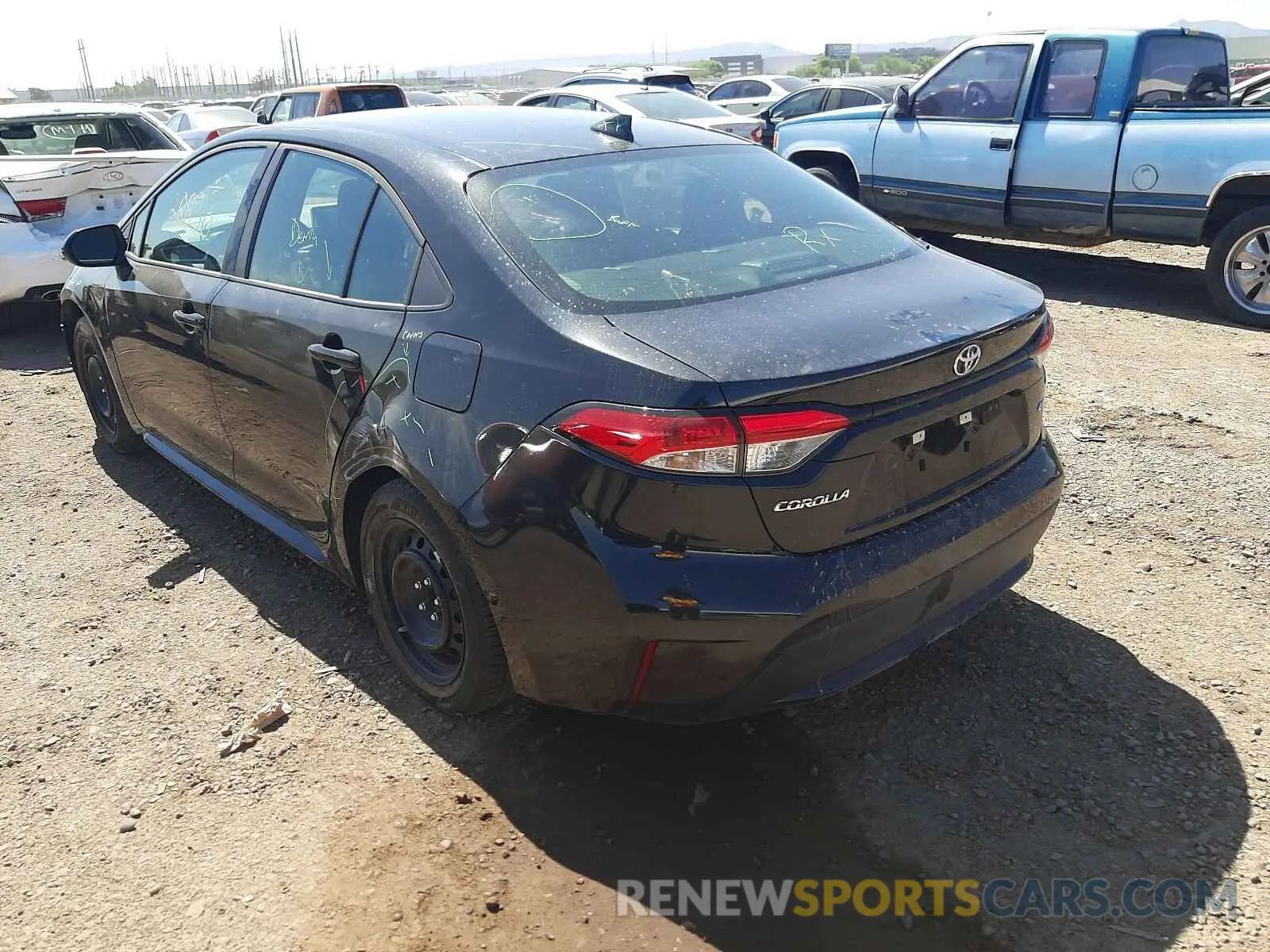 3 Photograph of a damaged car 5YFEPRAEXLP016846 TOYOTA COROLLA 2020