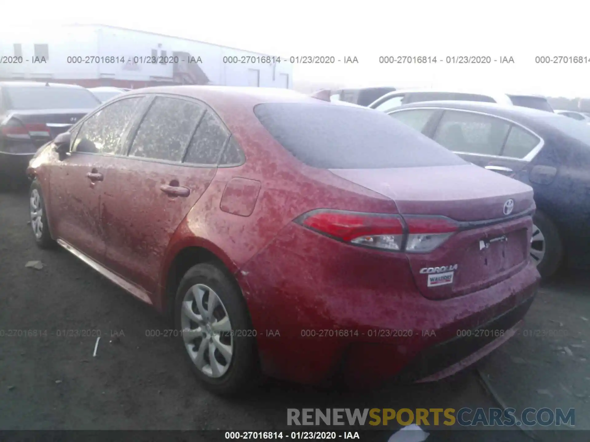 3 Photograph of a damaged car 5YFEPRAEXLP017592 TOYOTA COROLLA 2020