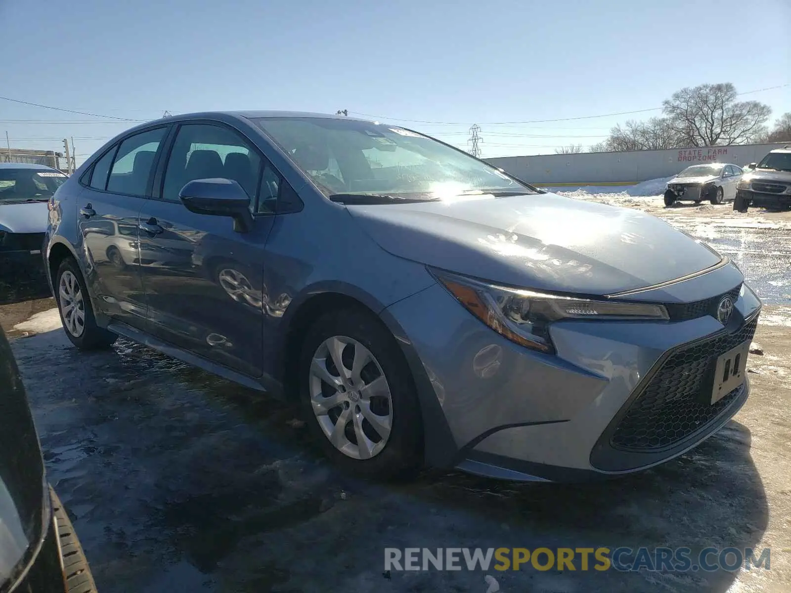 1 Photograph of a damaged car 5YFEPRAEXLP024056 TOYOTA COROLLA 2020