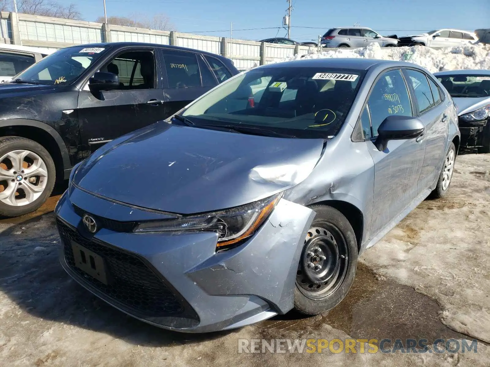 9 Photograph of a damaged car 5YFEPRAEXLP024056 TOYOTA COROLLA 2020