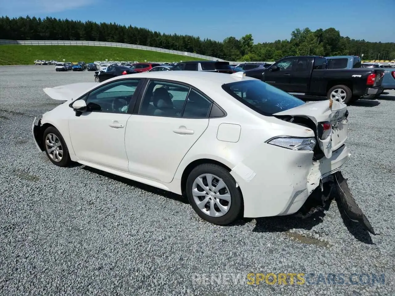 2 Photograph of a damaged car 5YFEPRAEXLP026972 TOYOTA COROLLA 2020