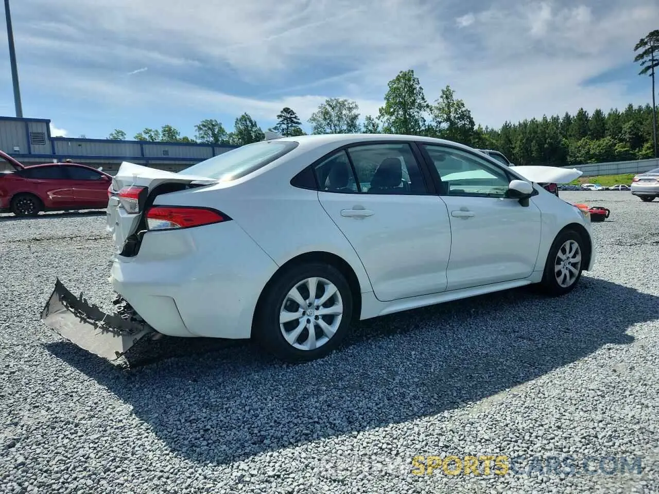 3 Photograph of a damaged car 5YFEPRAEXLP026972 TOYOTA COROLLA 2020