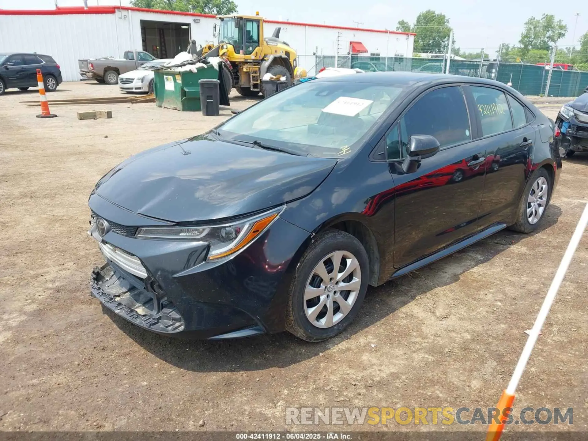 2 Photograph of a damaged car 5YFEPRAEXLP027314 TOYOTA COROLLA 2020
