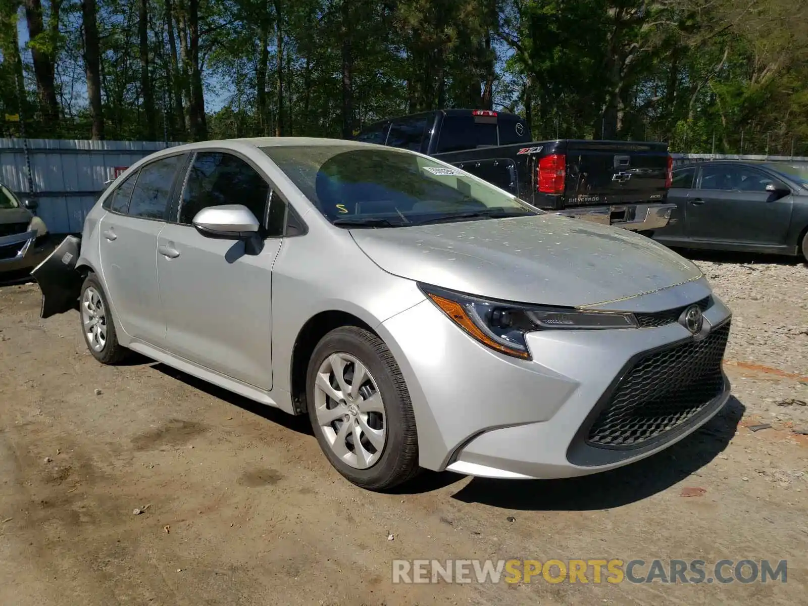 1 Photograph of a damaged car 5YFEPRAEXLP030701 TOYOTA COROLLA 2020