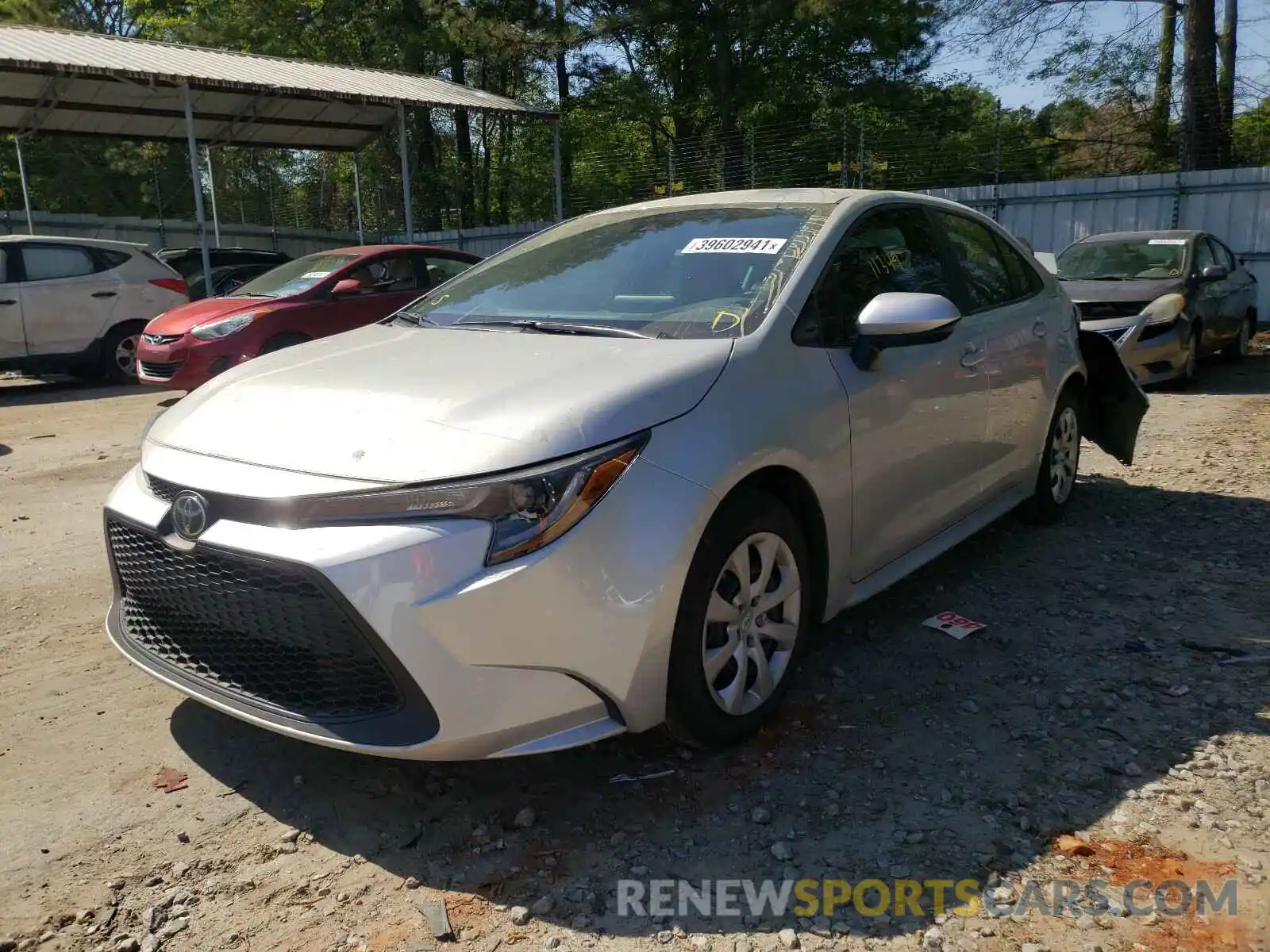 2 Photograph of a damaged car 5YFEPRAEXLP030701 TOYOTA COROLLA 2020