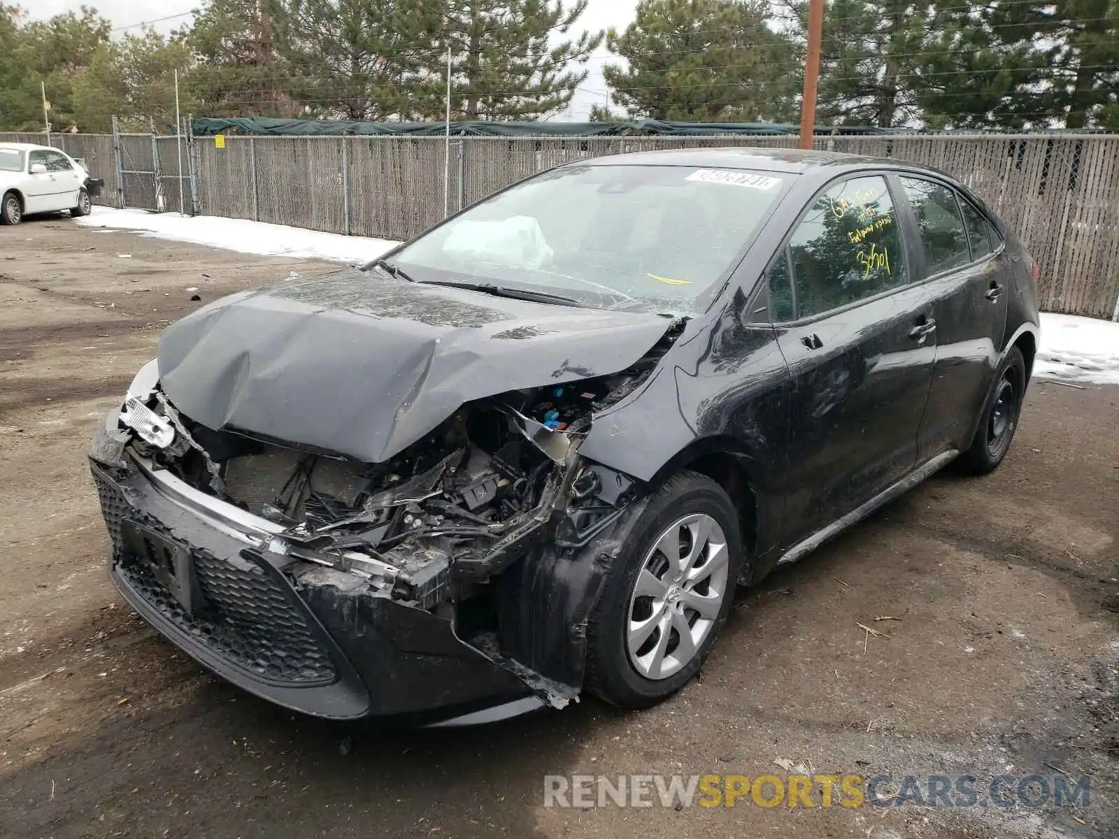 2 Photograph of a damaged car 5YFEPRAEXLP032822 TOYOTA COROLLA 2020