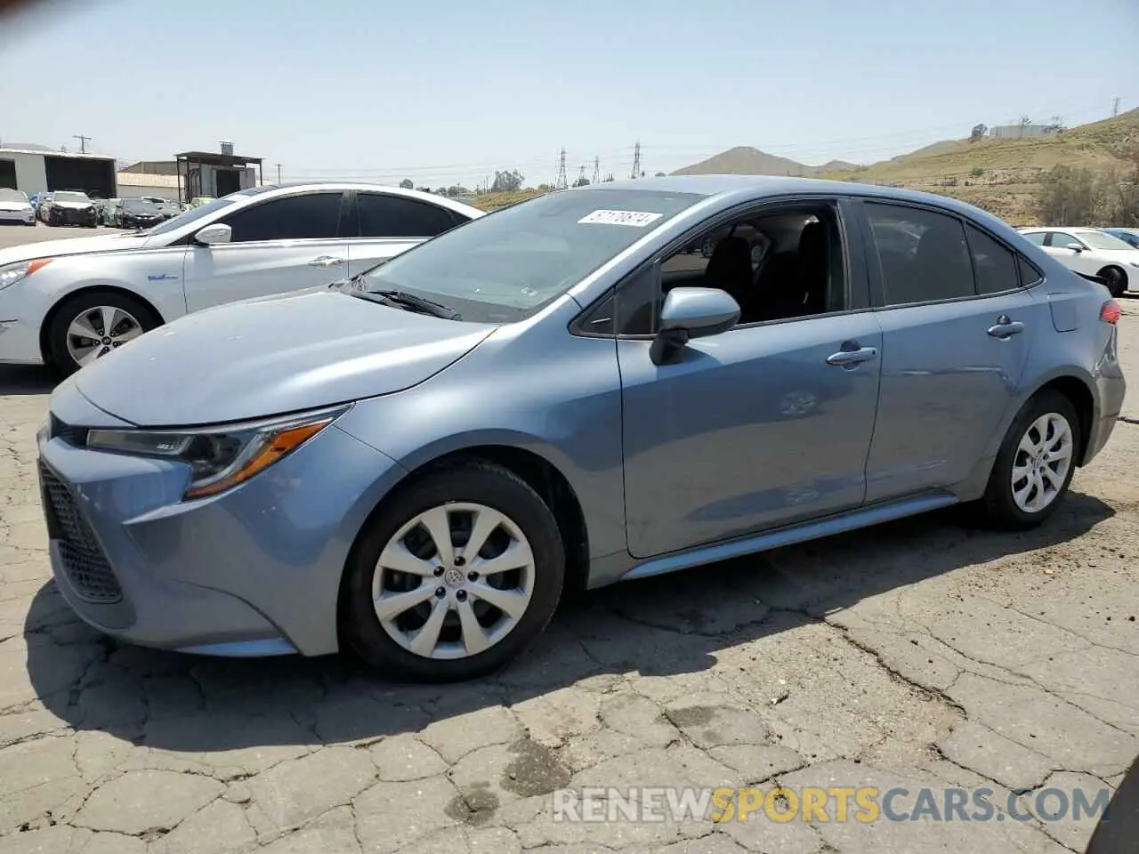 1 Photograph of a damaged car 5YFEPRAEXLP036983 TOYOTA COROLLA 2020