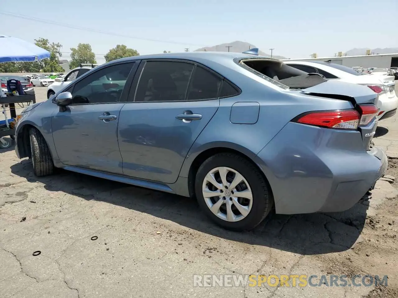 2 Photograph of a damaged car 5YFEPRAEXLP036983 TOYOTA COROLLA 2020