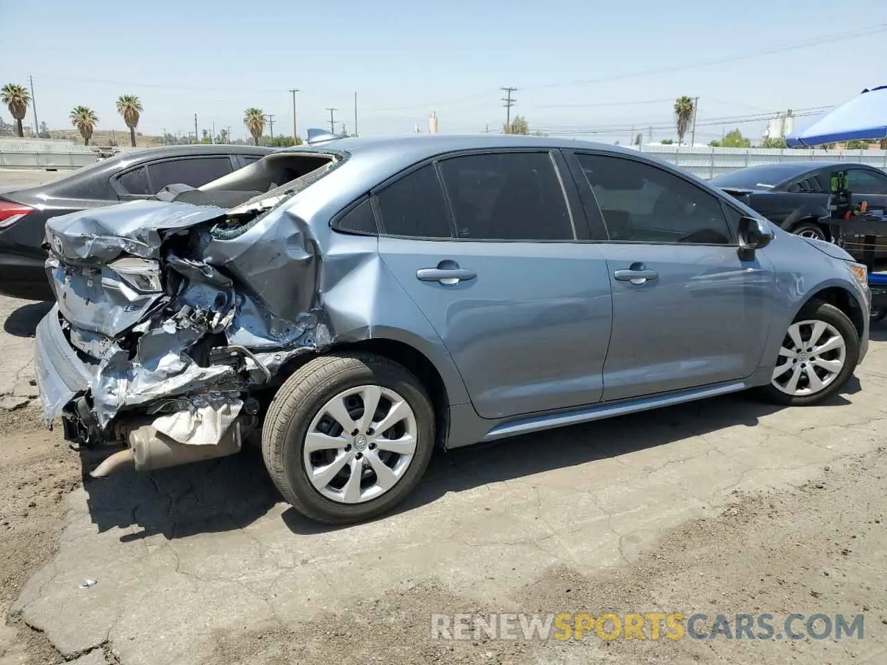 3 Photograph of a damaged car 5YFEPRAEXLP036983 TOYOTA COROLLA 2020