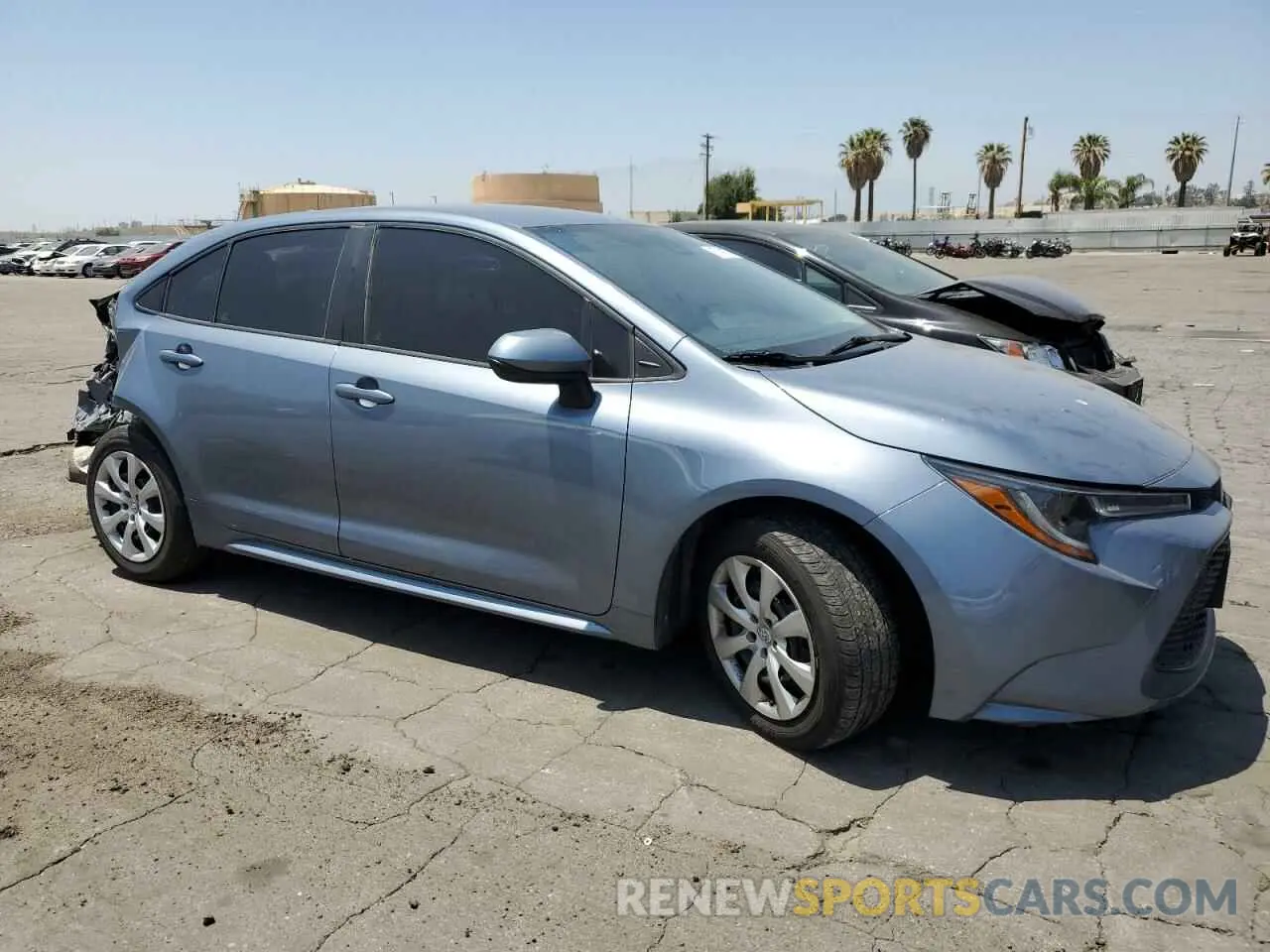 4 Photograph of a damaged car 5YFEPRAEXLP036983 TOYOTA COROLLA 2020