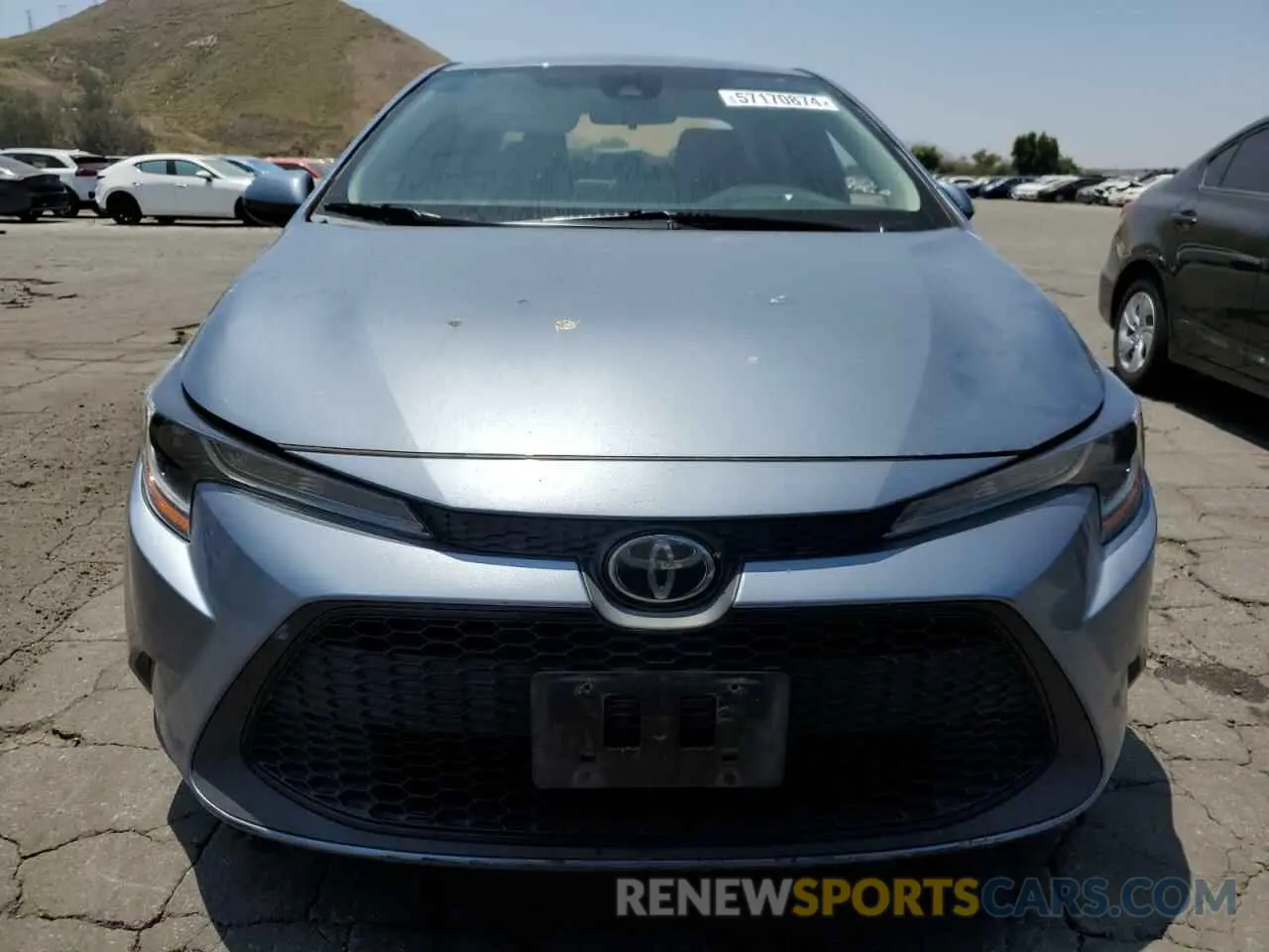 5 Photograph of a damaged car 5YFEPRAEXLP036983 TOYOTA COROLLA 2020