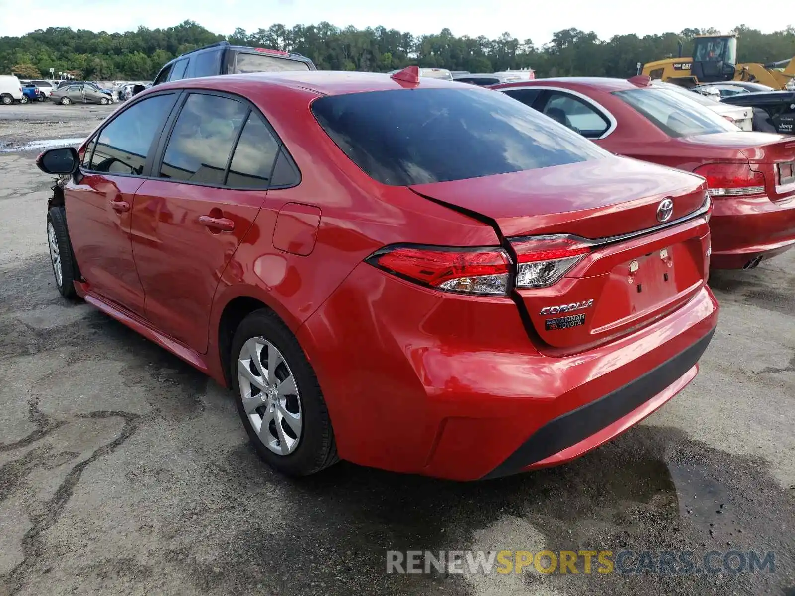 3 Photograph of a damaged car 5YFEPRAEXLP043299 TOYOTA COROLLA 2020