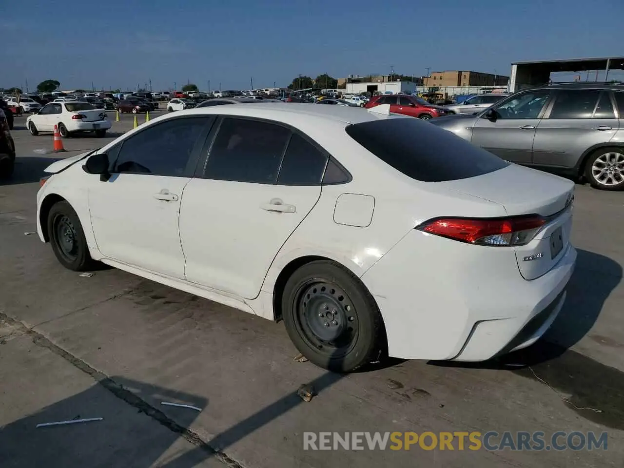 2 Photograph of a damaged car 5YFEPRAEXLP044730 TOYOTA COROLLA 2020