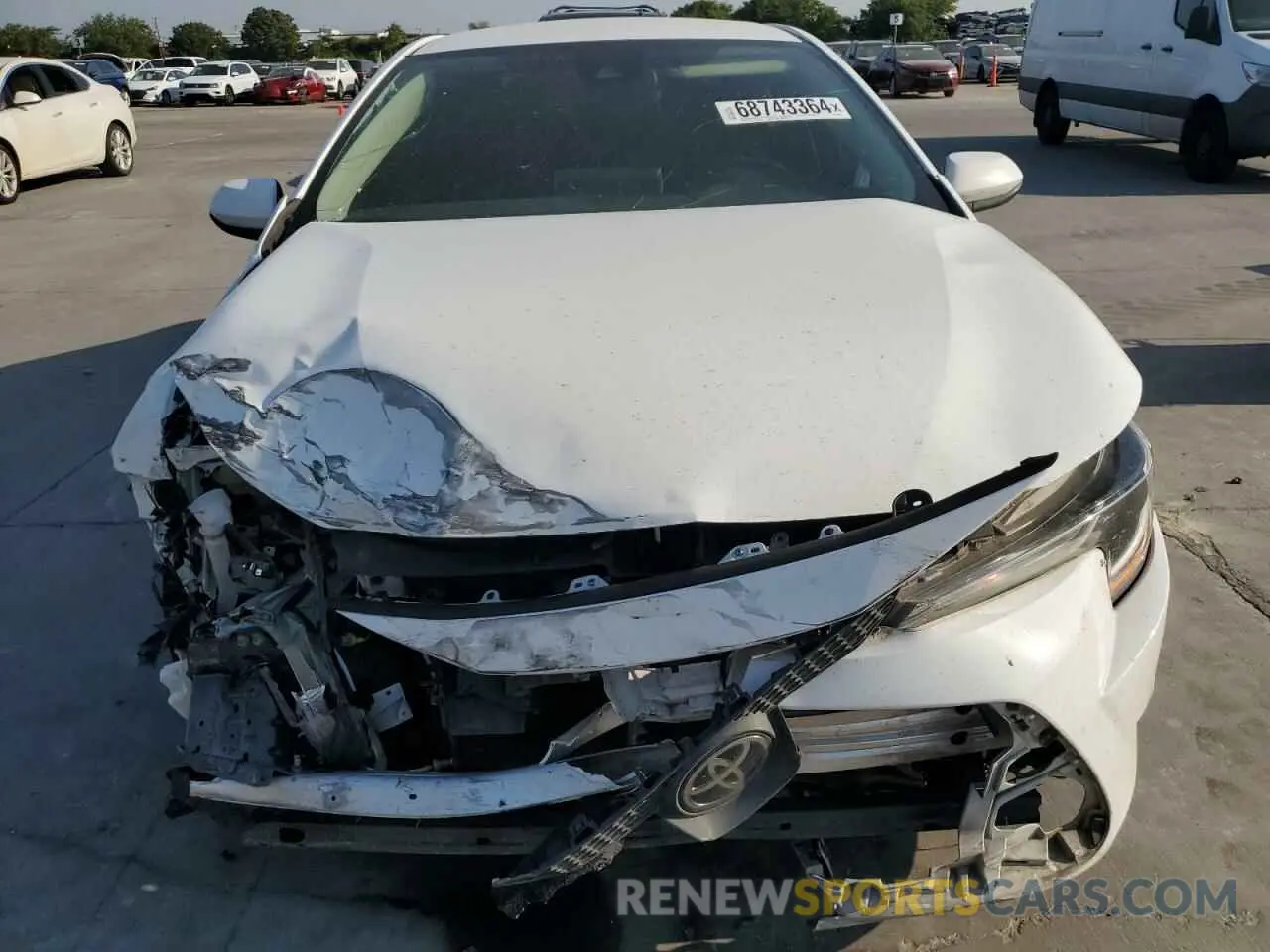 5 Photograph of a damaged car 5YFEPRAEXLP044730 TOYOTA COROLLA 2020