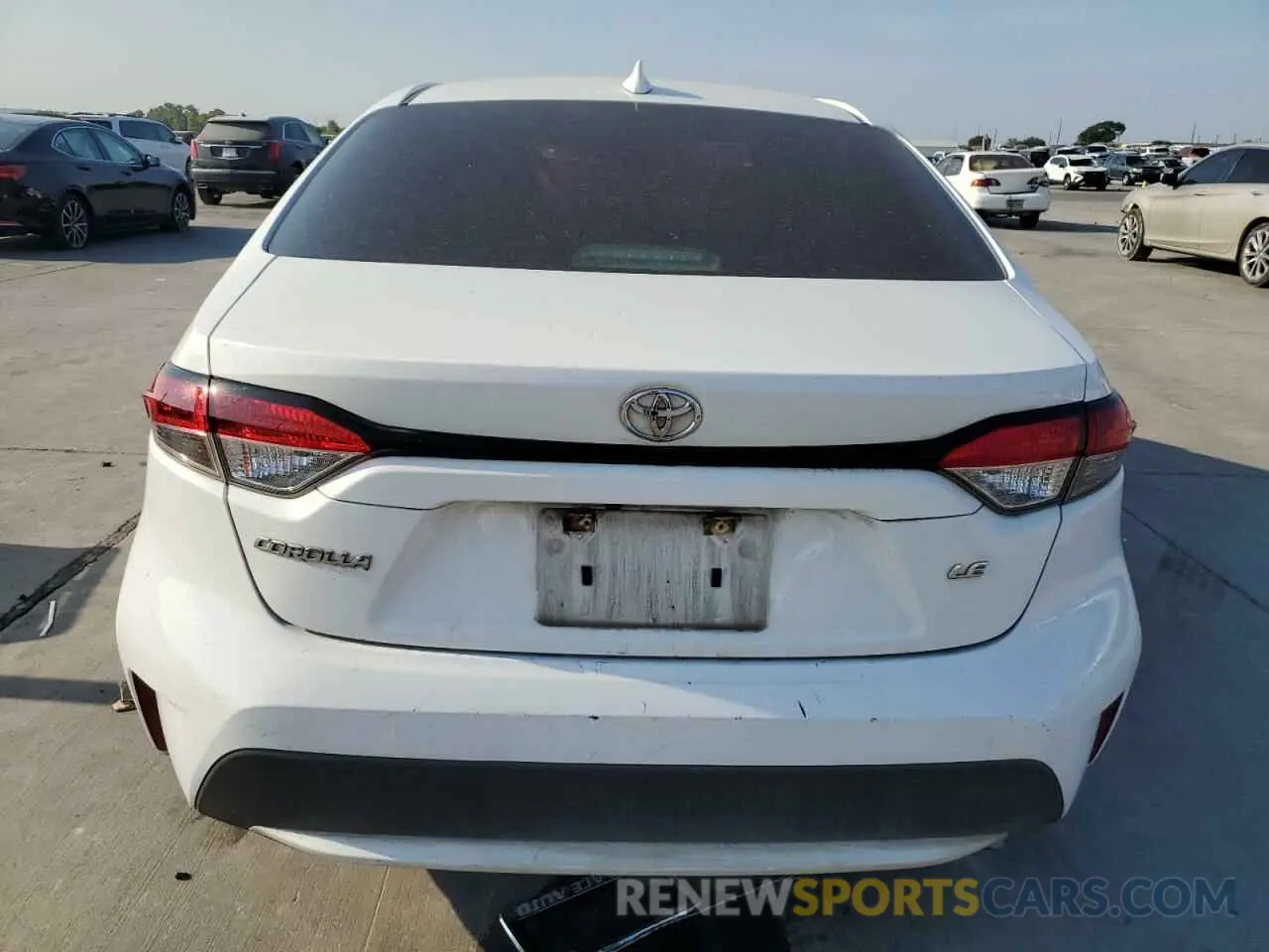 6 Photograph of a damaged car 5YFEPRAEXLP044730 TOYOTA COROLLA 2020