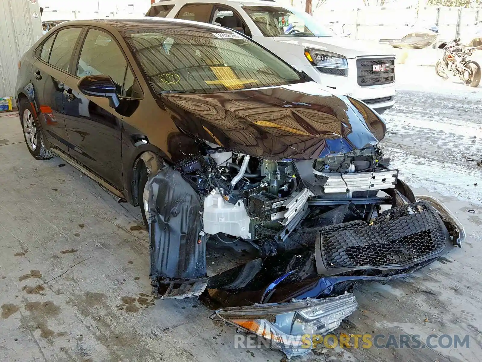 1 Photograph of a damaged car 5YFEPRAEXLP045795 TOYOTA COROLLA 2020