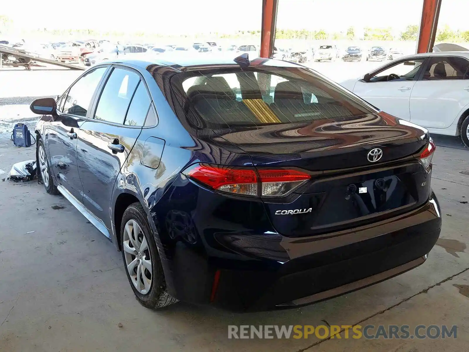 3 Photograph of a damaged car 5YFEPRAEXLP045795 TOYOTA COROLLA 2020