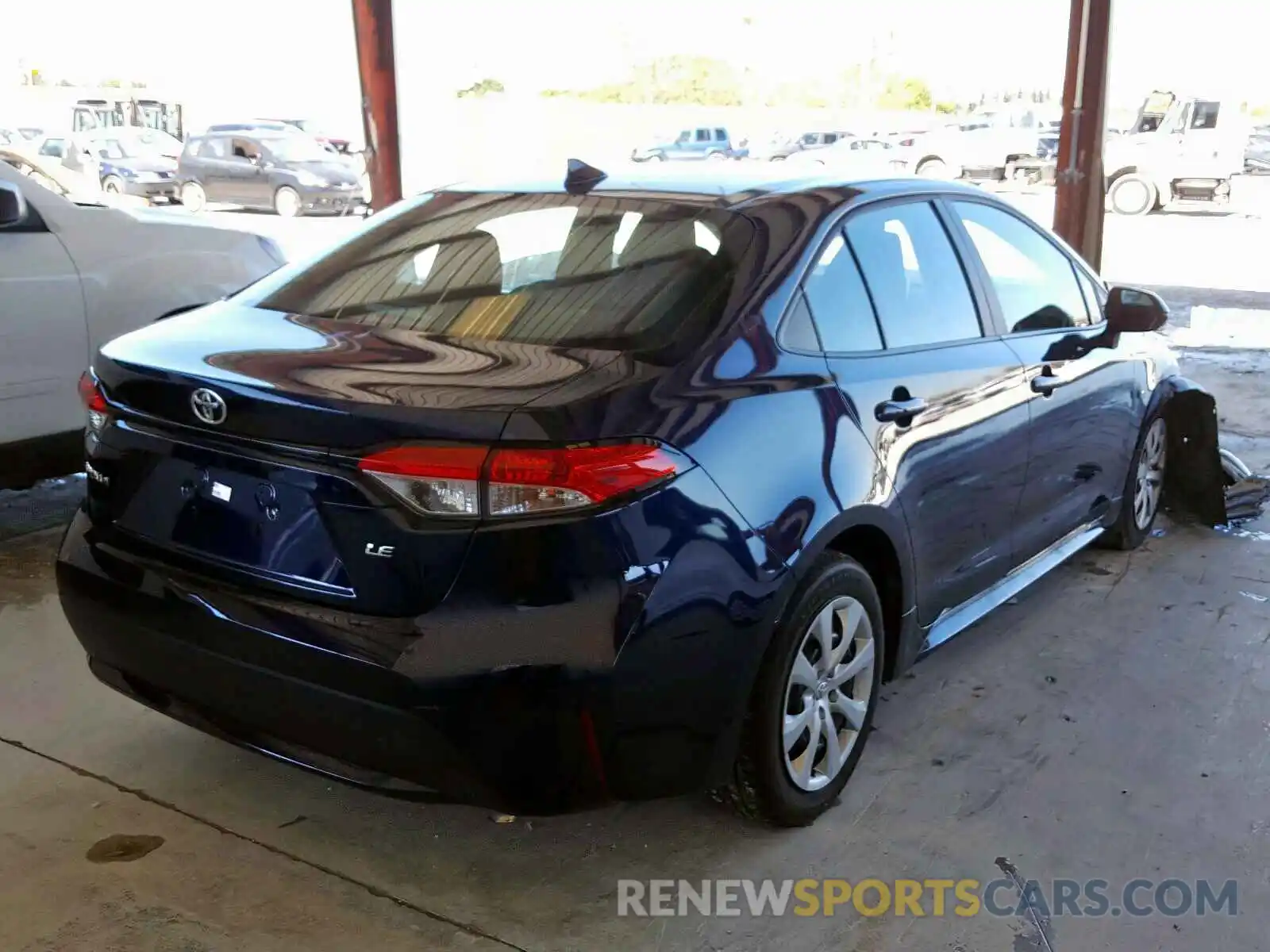 4 Photograph of a damaged car 5YFEPRAEXLP045795 TOYOTA COROLLA 2020