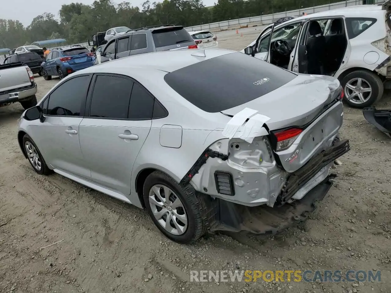 2 Photograph of a damaged car 5YFEPRAEXLP048065 TOYOTA COROLLA 2020