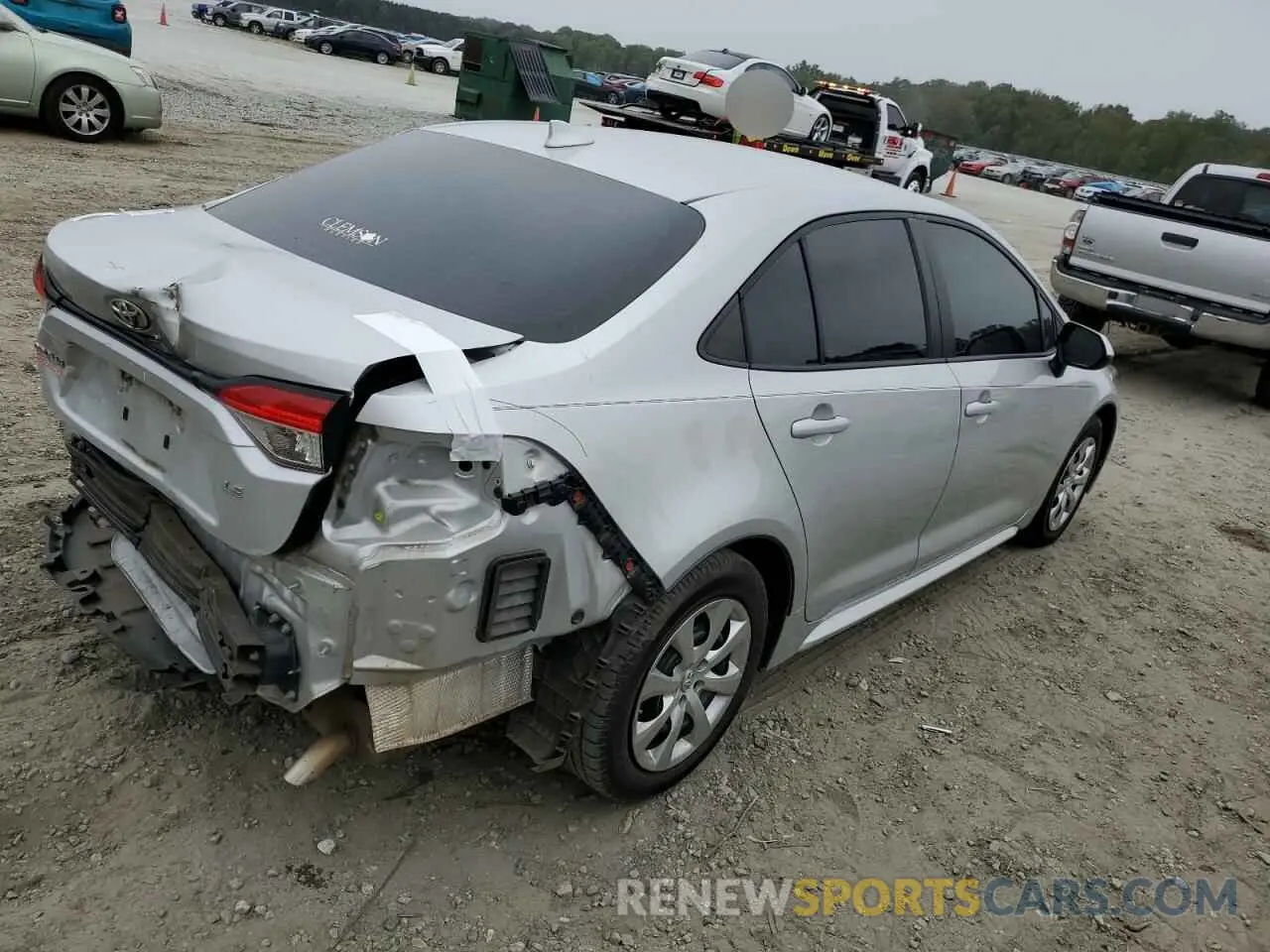 3 Photograph of a damaged car 5YFEPRAEXLP048065 TOYOTA COROLLA 2020