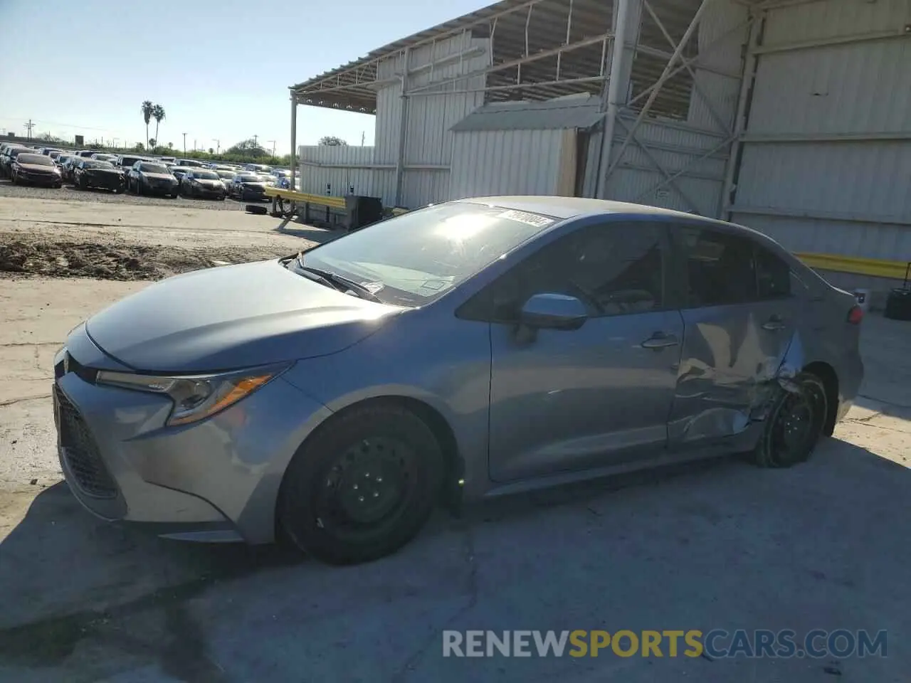 1 Photograph of a damaged car 5YFEPRAEXLP049040 TOYOTA COROLLA 2020