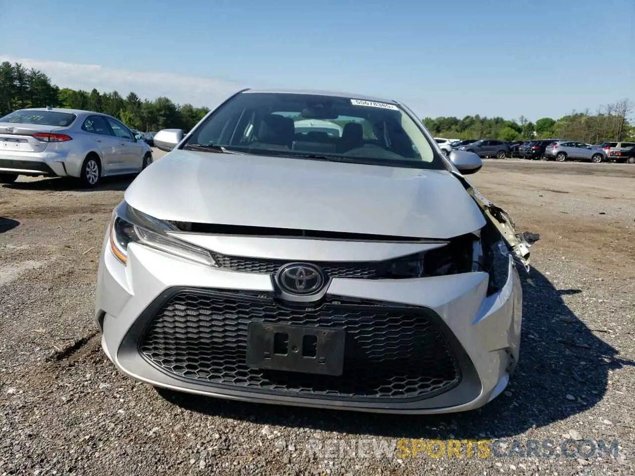 5 Photograph of a damaged car 5YFEPRAEXLP051208 TOYOTA COROLLA 2020