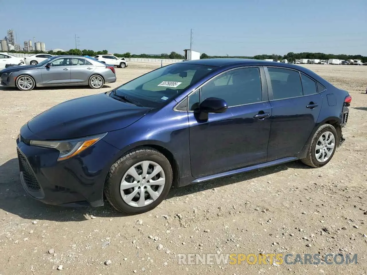 1 Photograph of a damaged car 5YFEPRAEXLP054934 TOYOTA COROLLA 2020