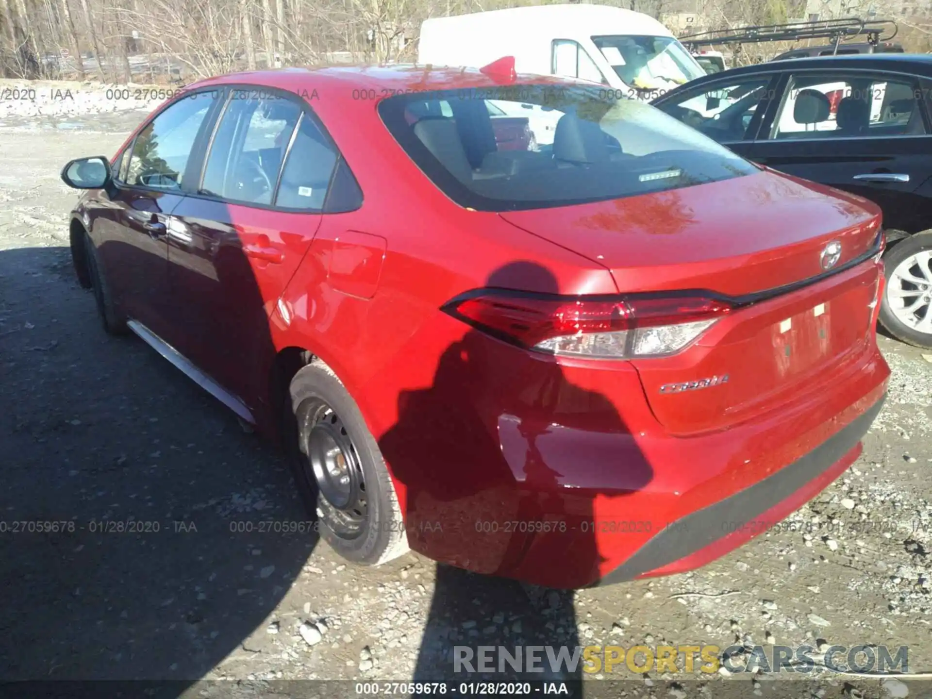 3 Photograph of a damaged car 5YFEPRAEXLP064038 TOYOTA COROLLA 2020