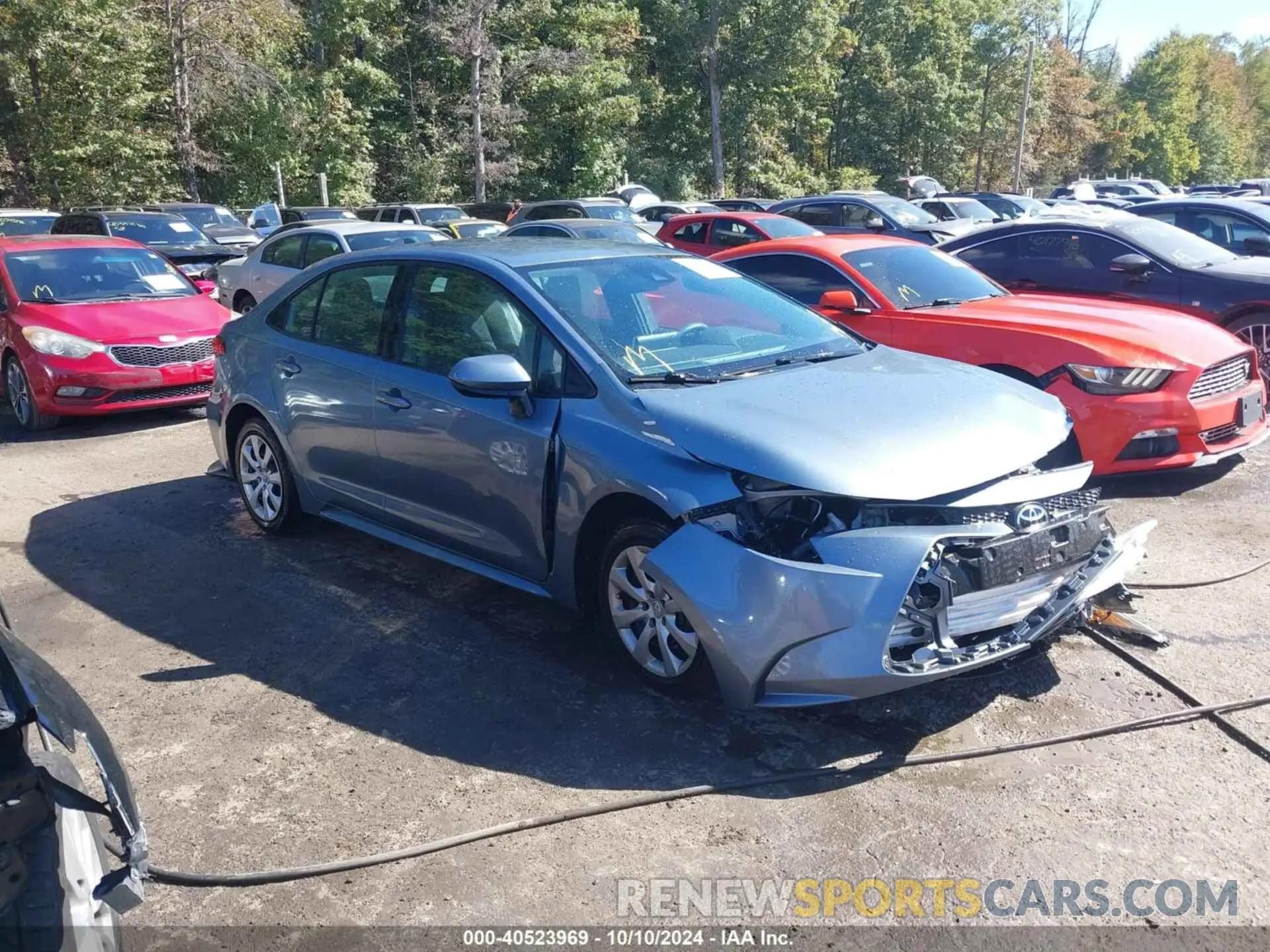 1 Photograph of a damaged car 5YFEPRAEXLP064797 TOYOTA COROLLA 2020