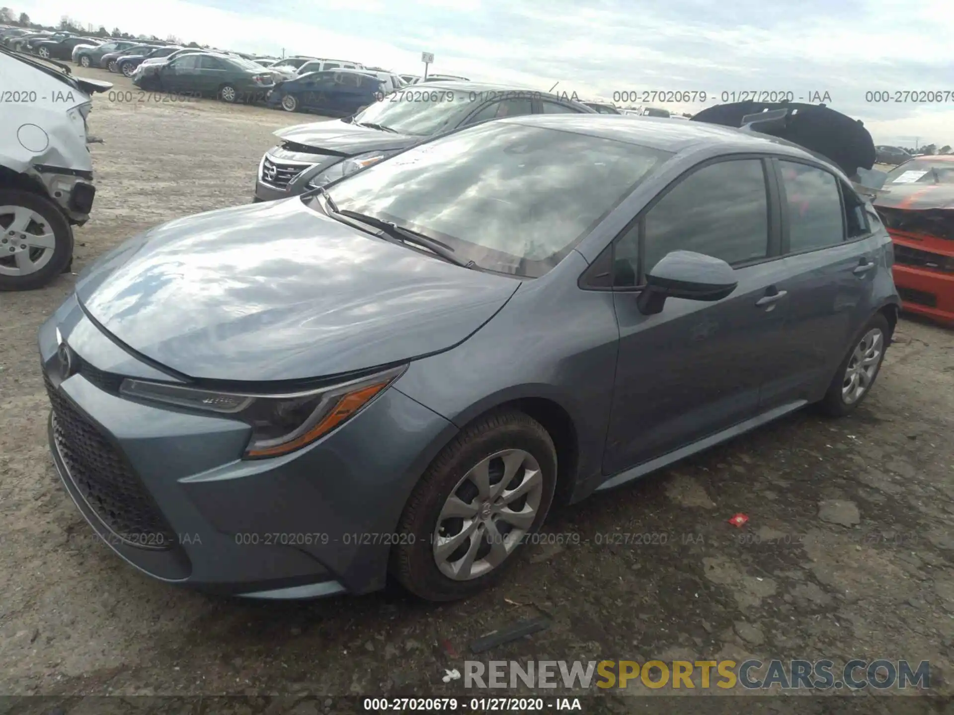 2 Photograph of a damaged car 5YFEPRAEXLP070650 TOYOTA COROLLA 2020