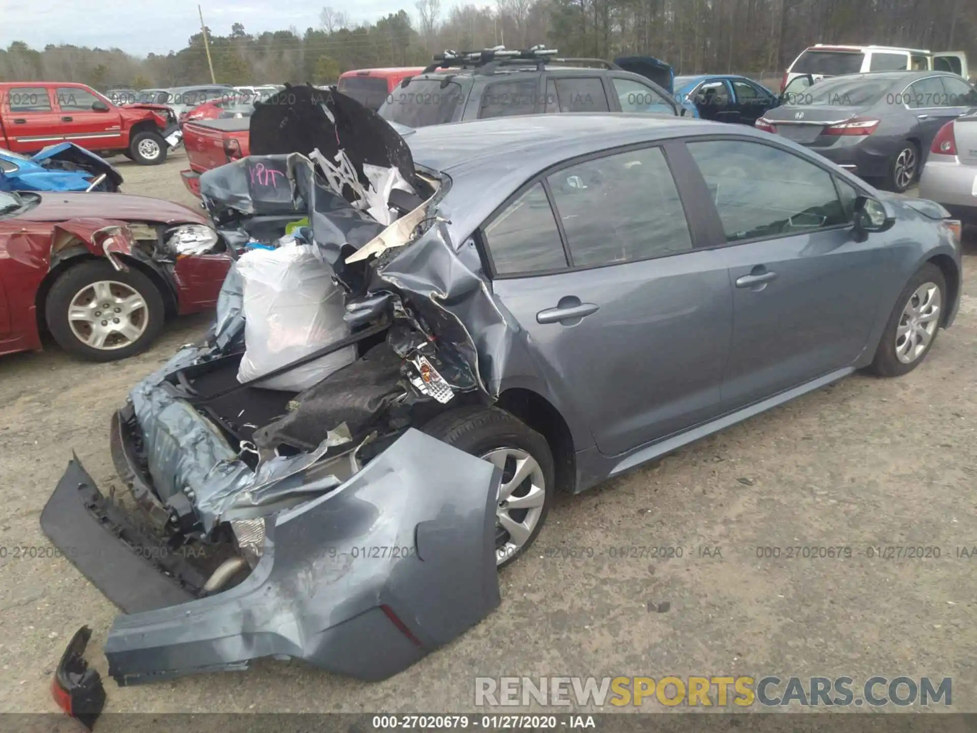 4 Photograph of a damaged car 5YFEPRAEXLP070650 TOYOTA COROLLA 2020