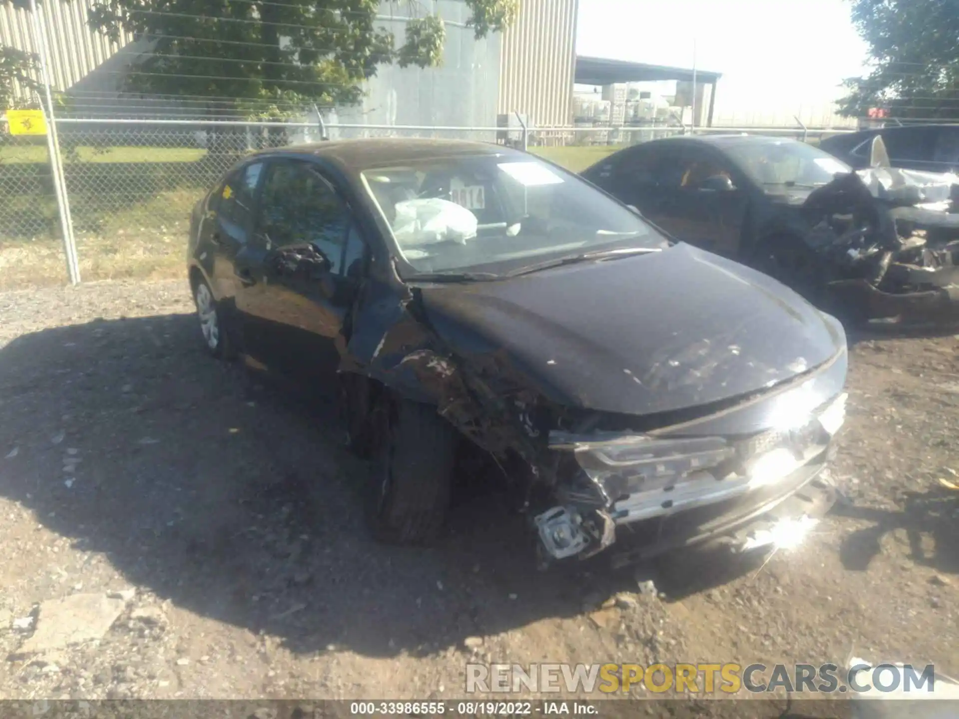 1 Photograph of a damaged car 5YFEPRAEXLP073161 TOYOTA COROLLA 2020