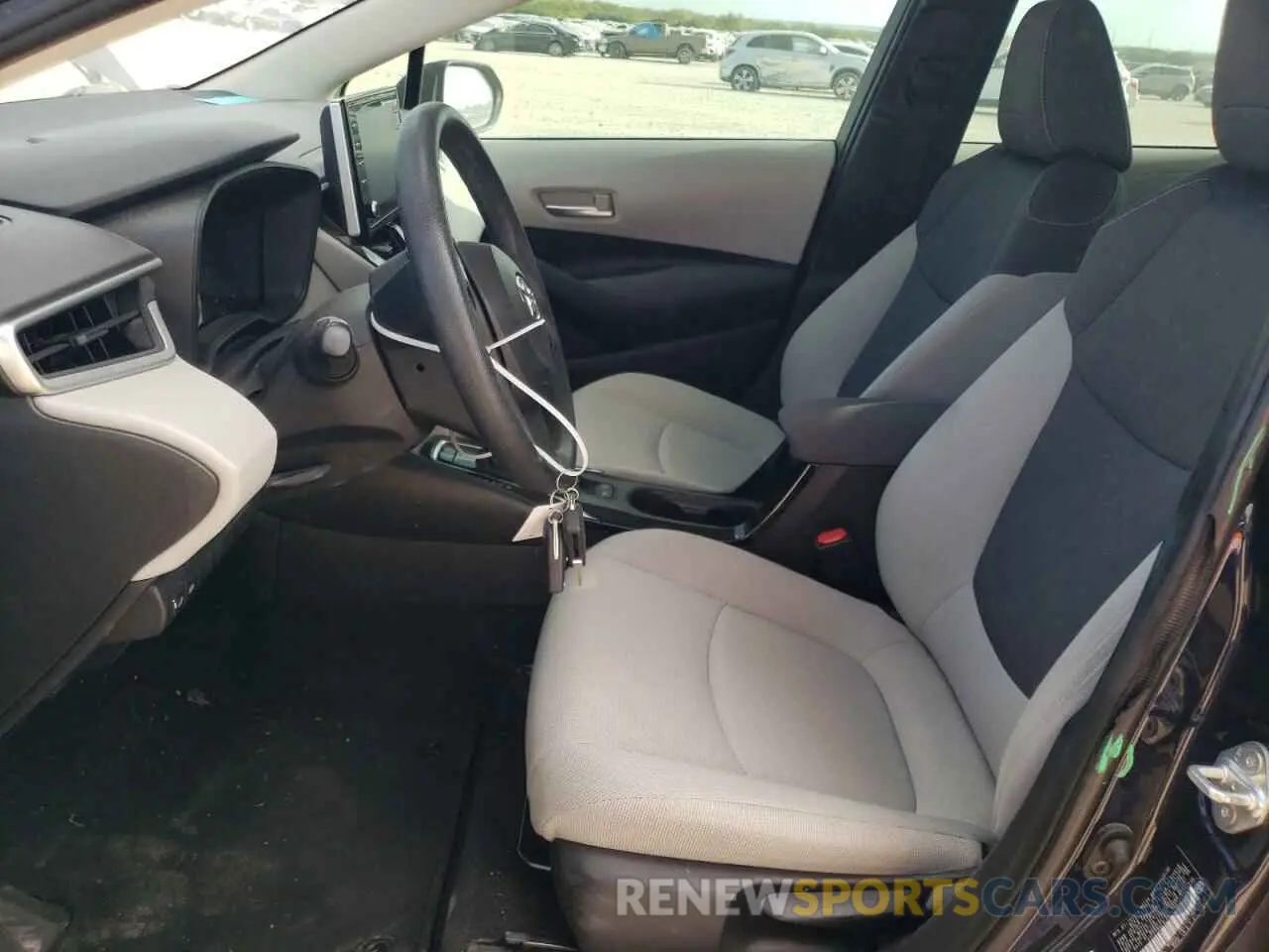 7 Photograph of a damaged car 5YFEPRAEXLP074150 TOYOTA COROLLA 2020
