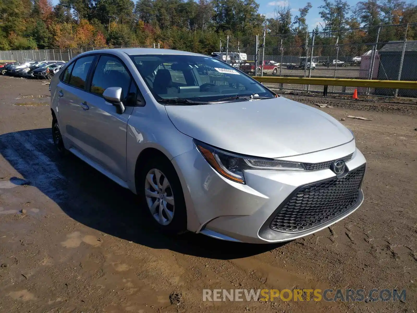 1 Photograph of a damaged car 5YFEPRAEXLP081552 TOYOTA COROLLA 2020