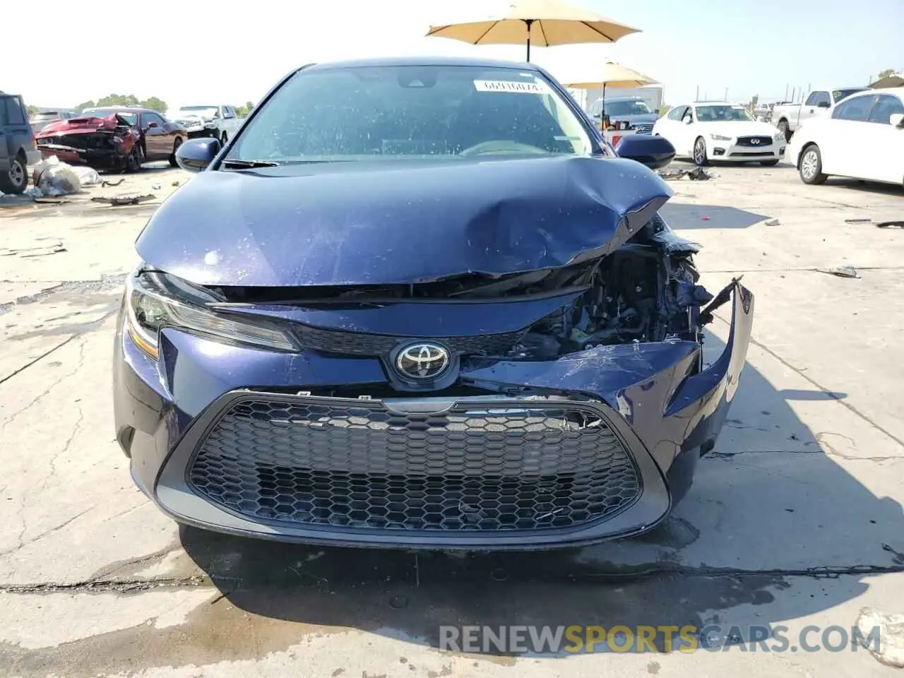 5 Photograph of a damaged car 5YFEPRAEXLP081938 TOYOTA COROLLA 2020