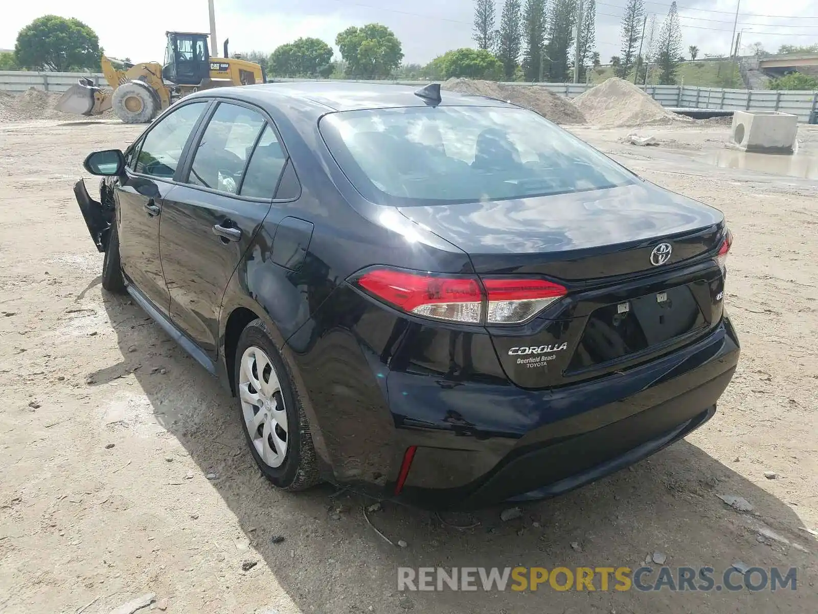 3 Photograph of a damaged car 5YFEPRAEXLP083642 TOYOTA COROLLA 2020