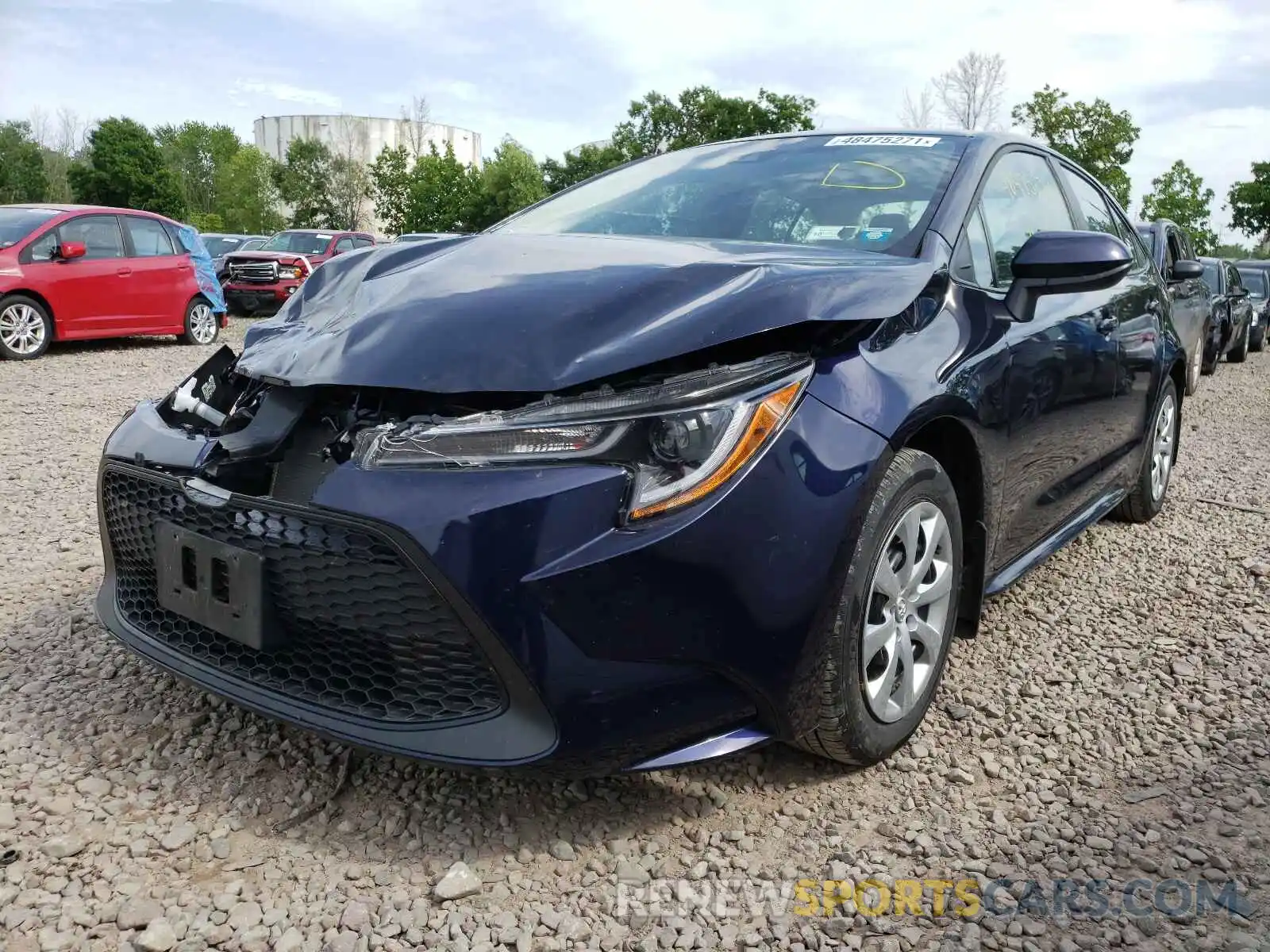 2 Photograph of a damaged car 5YFEPRAEXLP084547 TOYOTA COROLLA 2020