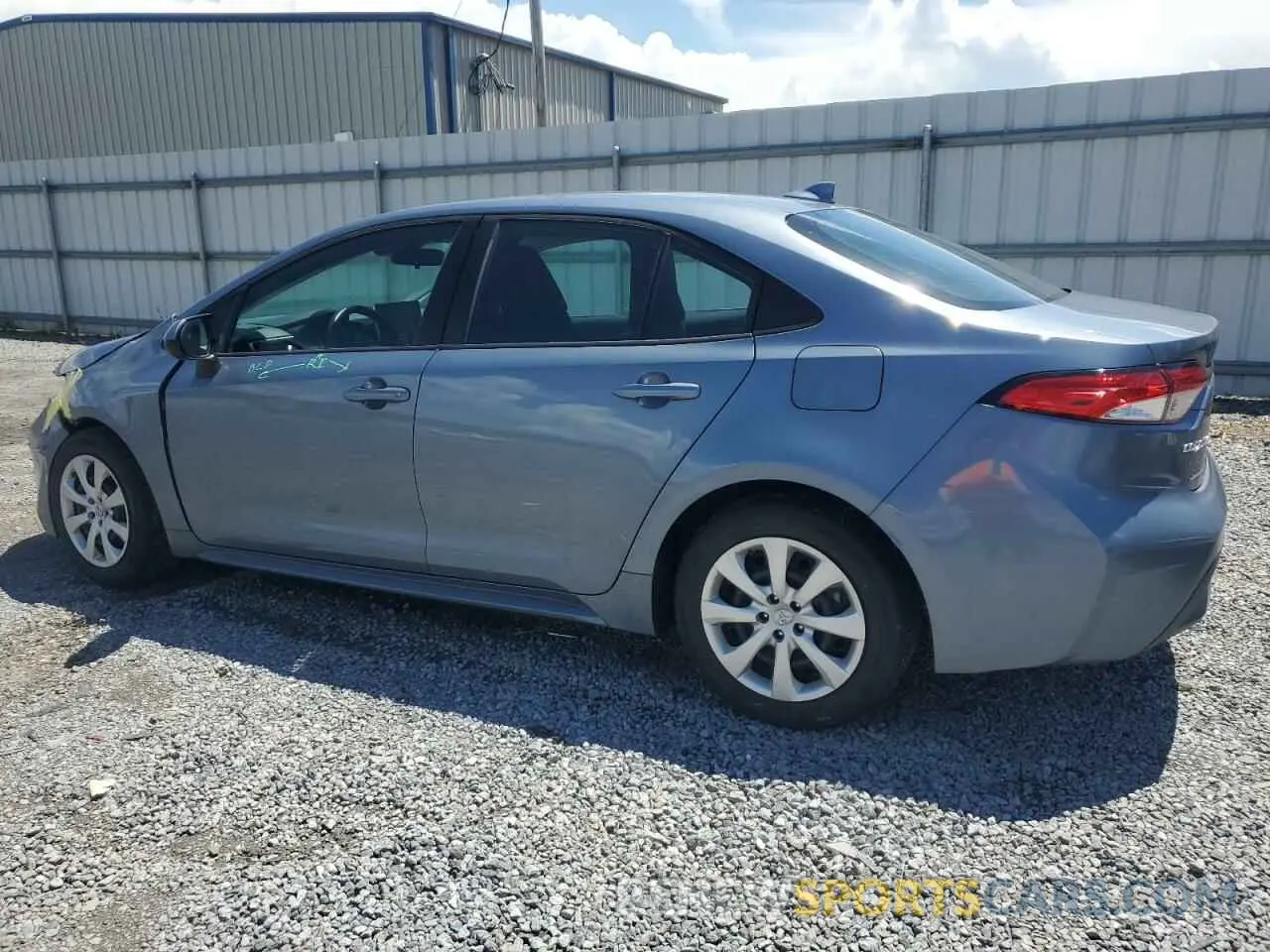 2 Photograph of a damaged car 5YFEPRAEXLP085200 TOYOTA COROLLA 2020