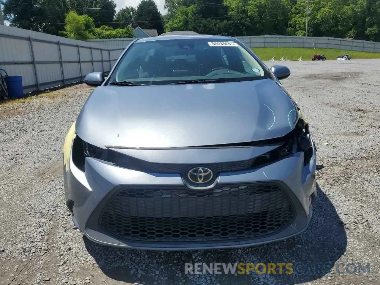 5 Photograph of a damaged car 5YFEPRAEXLP085200 TOYOTA COROLLA 2020