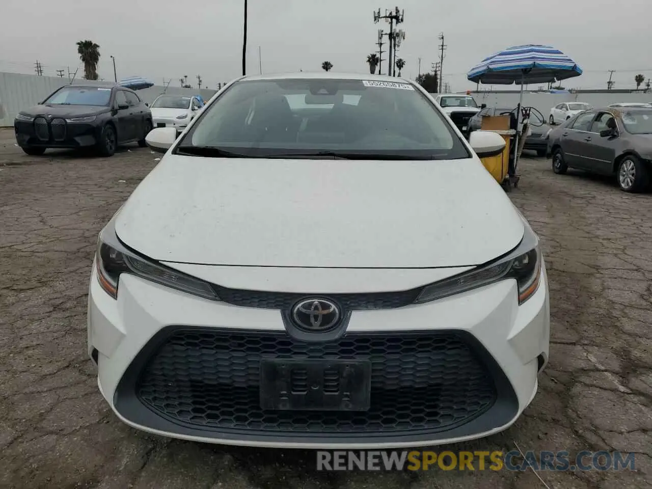 5 Photograph of a damaged car 5YFEPRAEXLP086329 TOYOTA COROLLA 2020