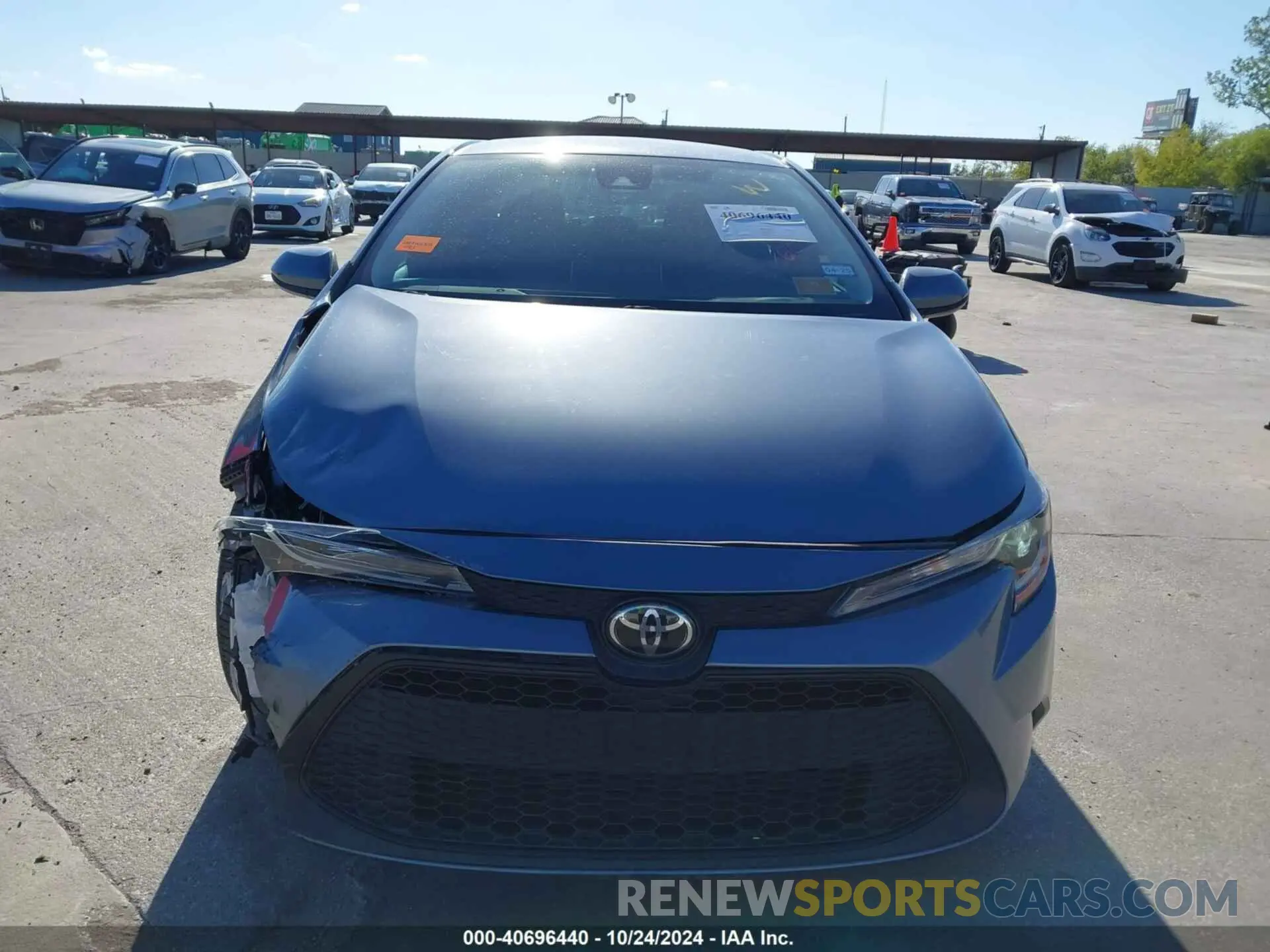 12 Photograph of a damaged car 5YFEPRAEXLP087111 TOYOTA COROLLA 2020