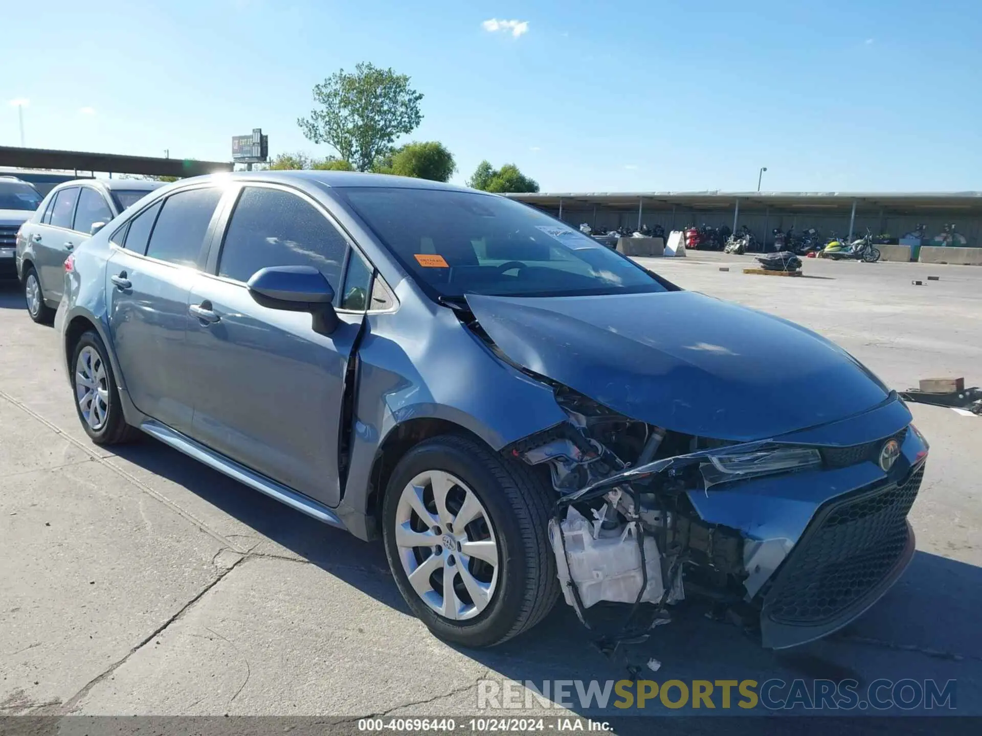 6 Photograph of a damaged car 5YFEPRAEXLP087111 TOYOTA COROLLA 2020