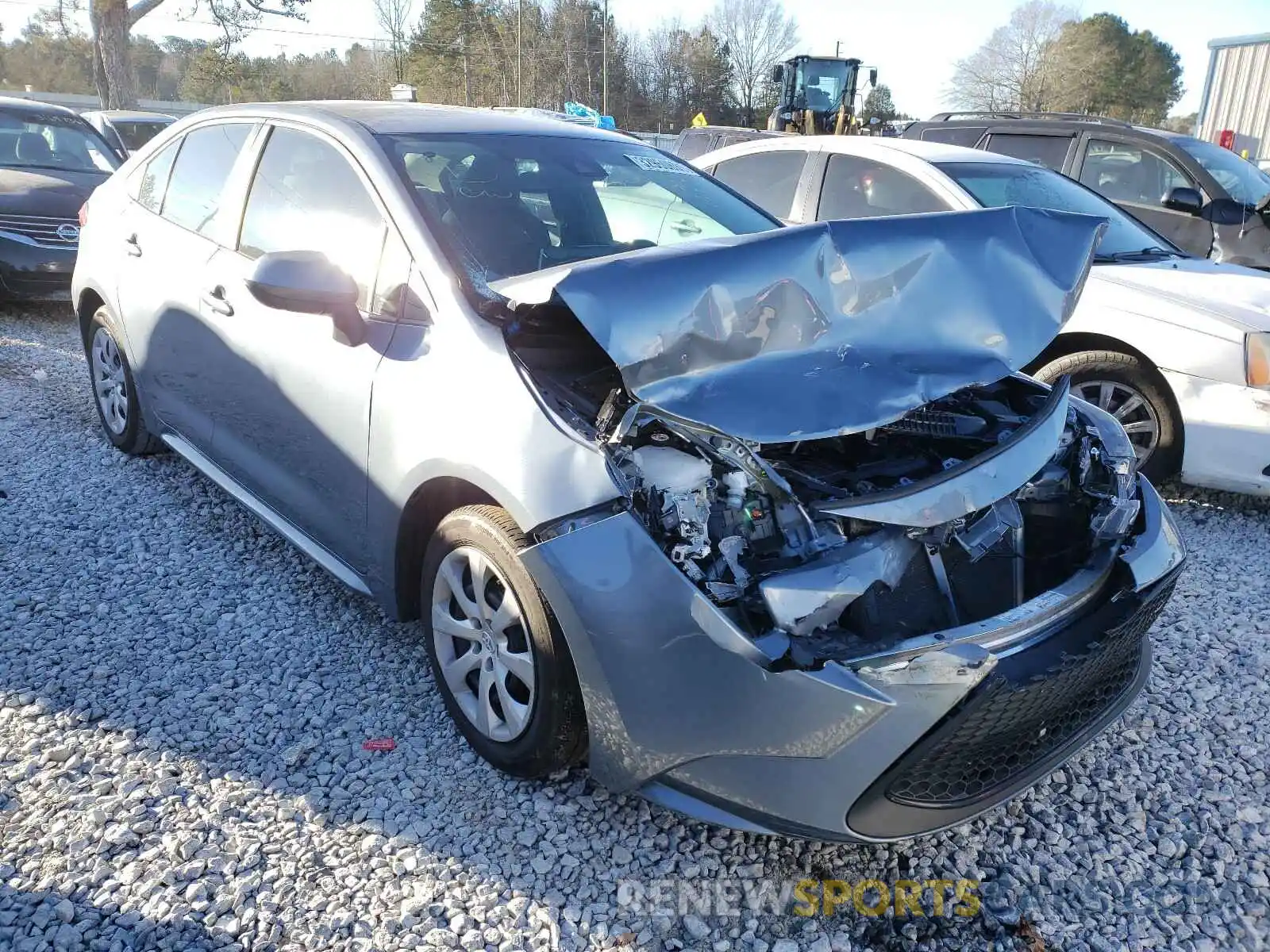 1 Photograph of a damaged car 5YFEPRAEXLP087335 TOYOTA COROLLA 2020