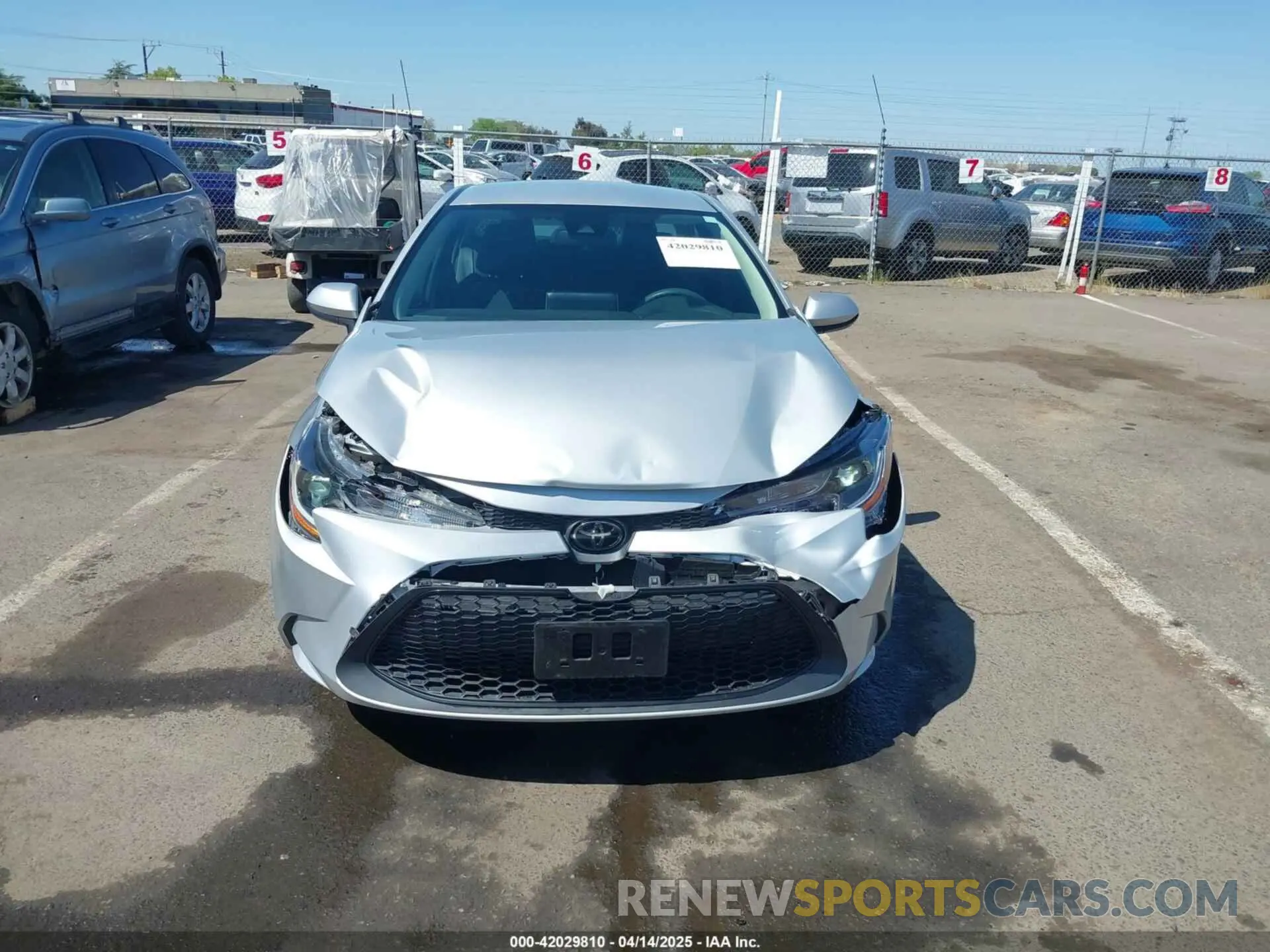 13 Photograph of a damaged car 5YFEPRAEXLP091997 TOYOTA COROLLA 2020