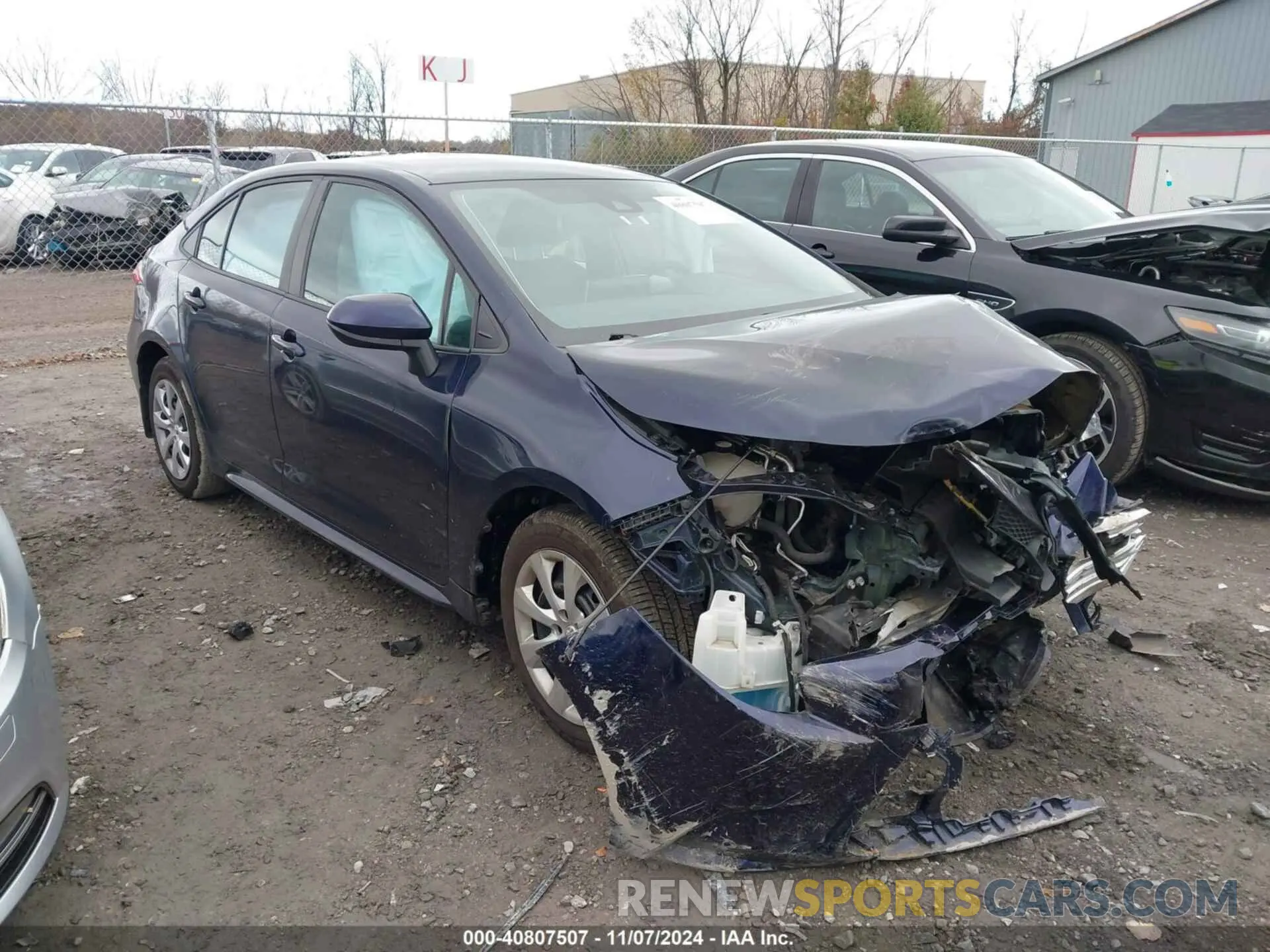 1 Photograph of a damaged car 5YFEPRAEXLP096357 TOYOTA COROLLA 2020